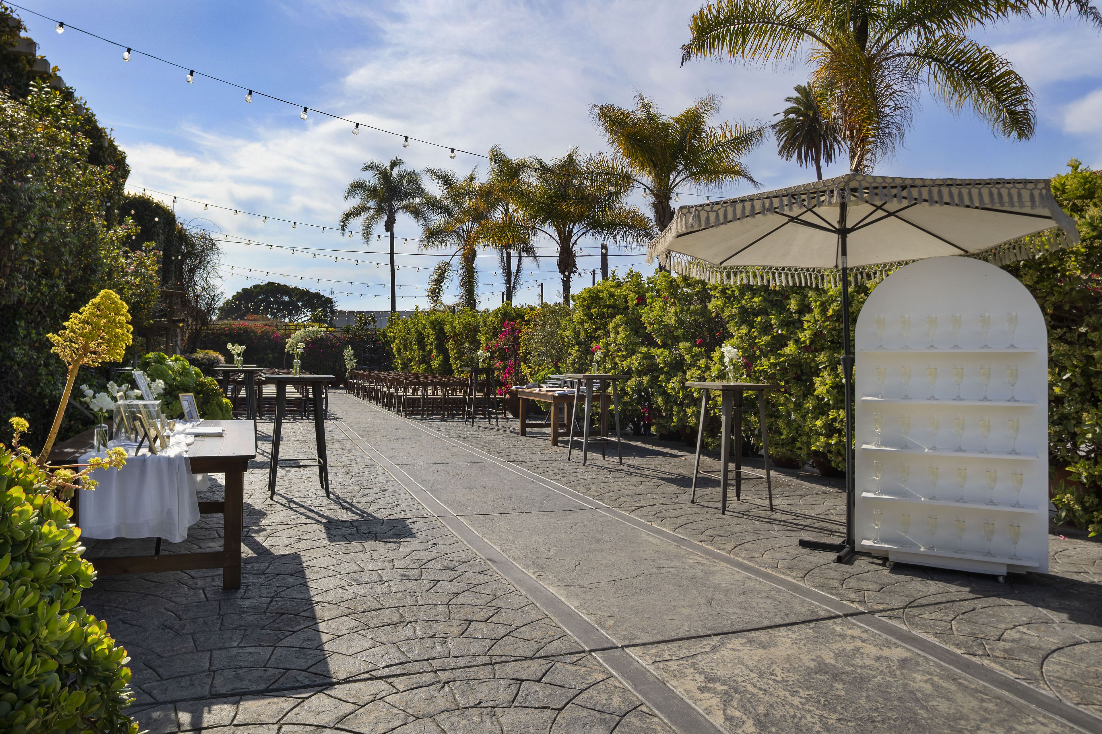 Bougainvillea Garden, an event space at Cuvier Club by Wedgewood Weddings