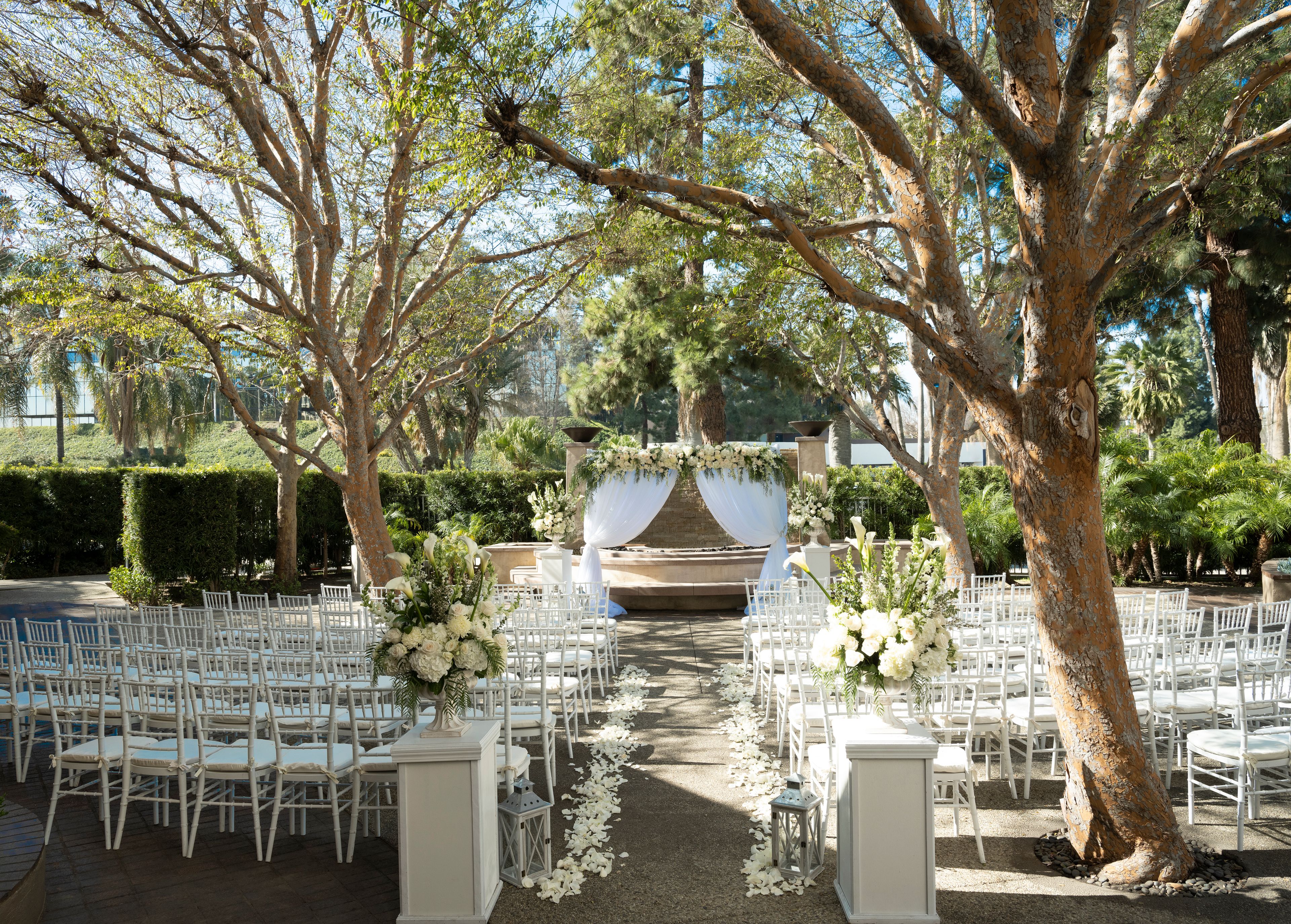 Urban Oasis, an event space at Warner Center Marriott