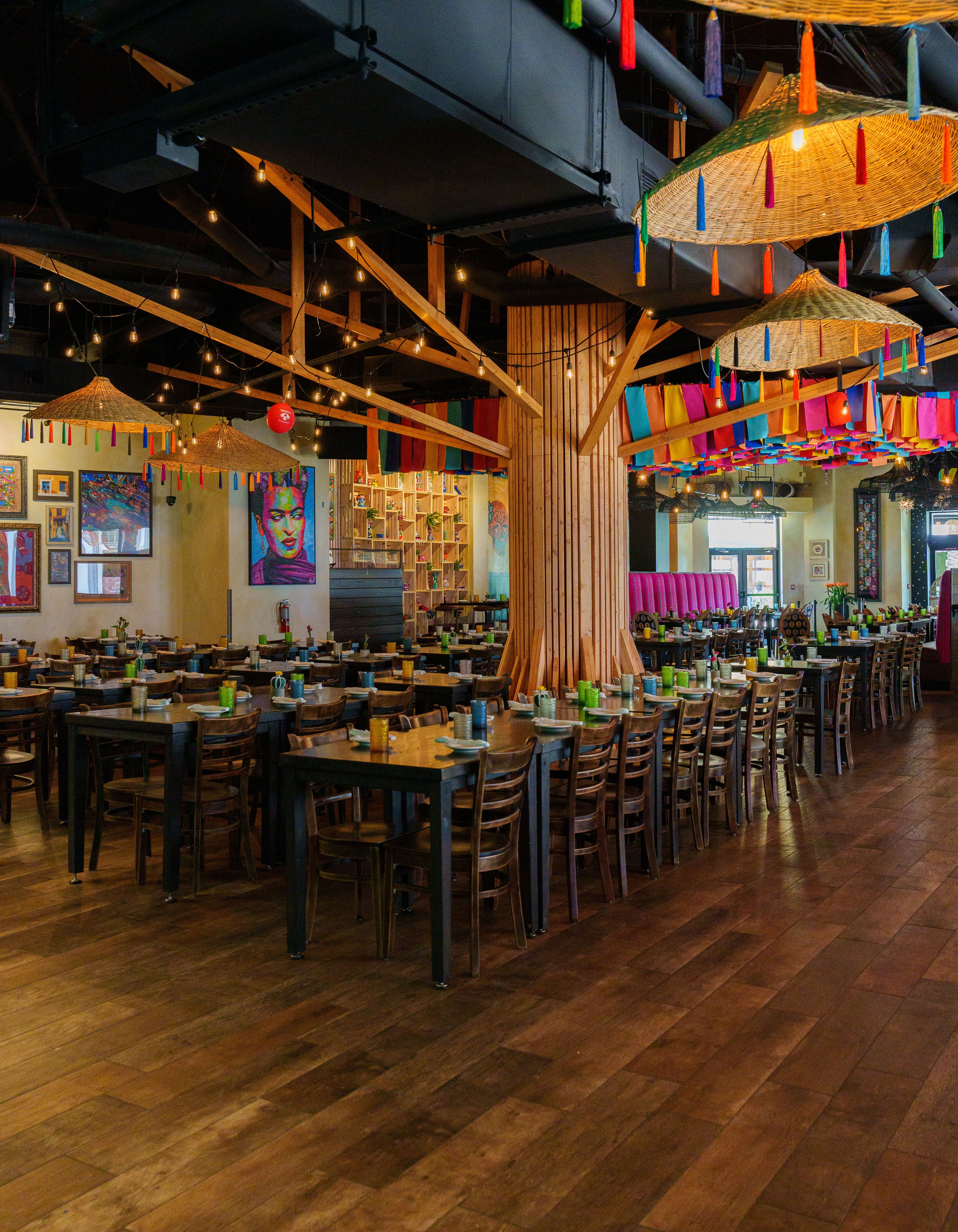 Main Dining Room, an event space at Kavas Tacos + Tequila