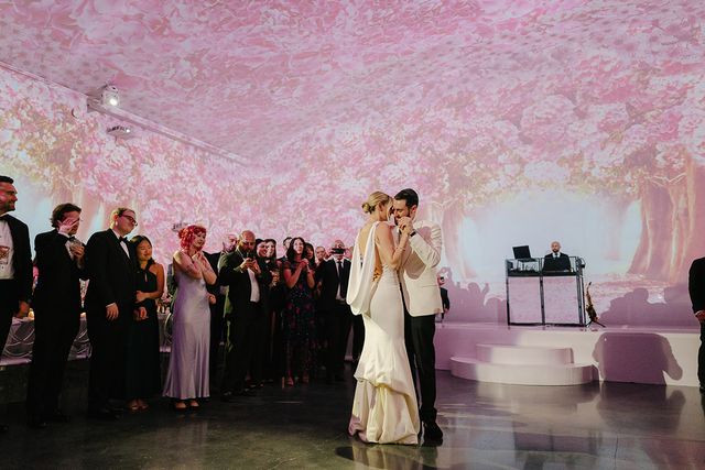 Featured photo from A STUNNING wedding with a MODERN TROPICAL meets ROMANTIC ELEGANT that turns into Miami DANCE DISCO Club ..