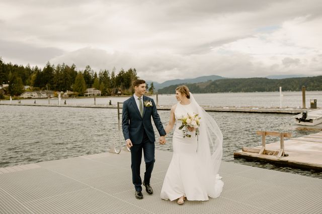 Featured photo from See This Seaside Wedding at Alderbrook Resort and Spa Featuring Tranquil Views and Natural Style
