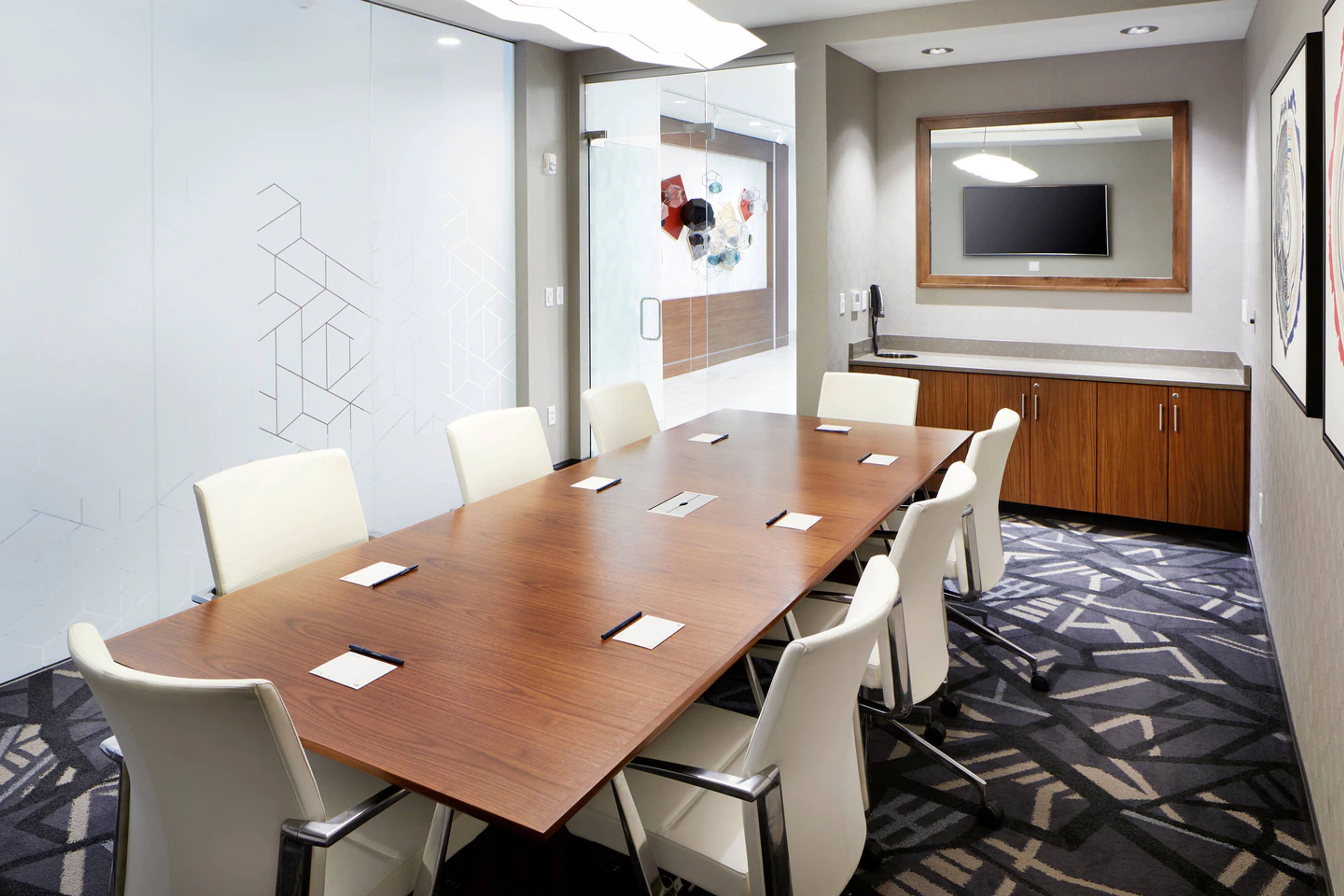 Boardroom, an event space at SpringHill Suites Columbus Easton Area