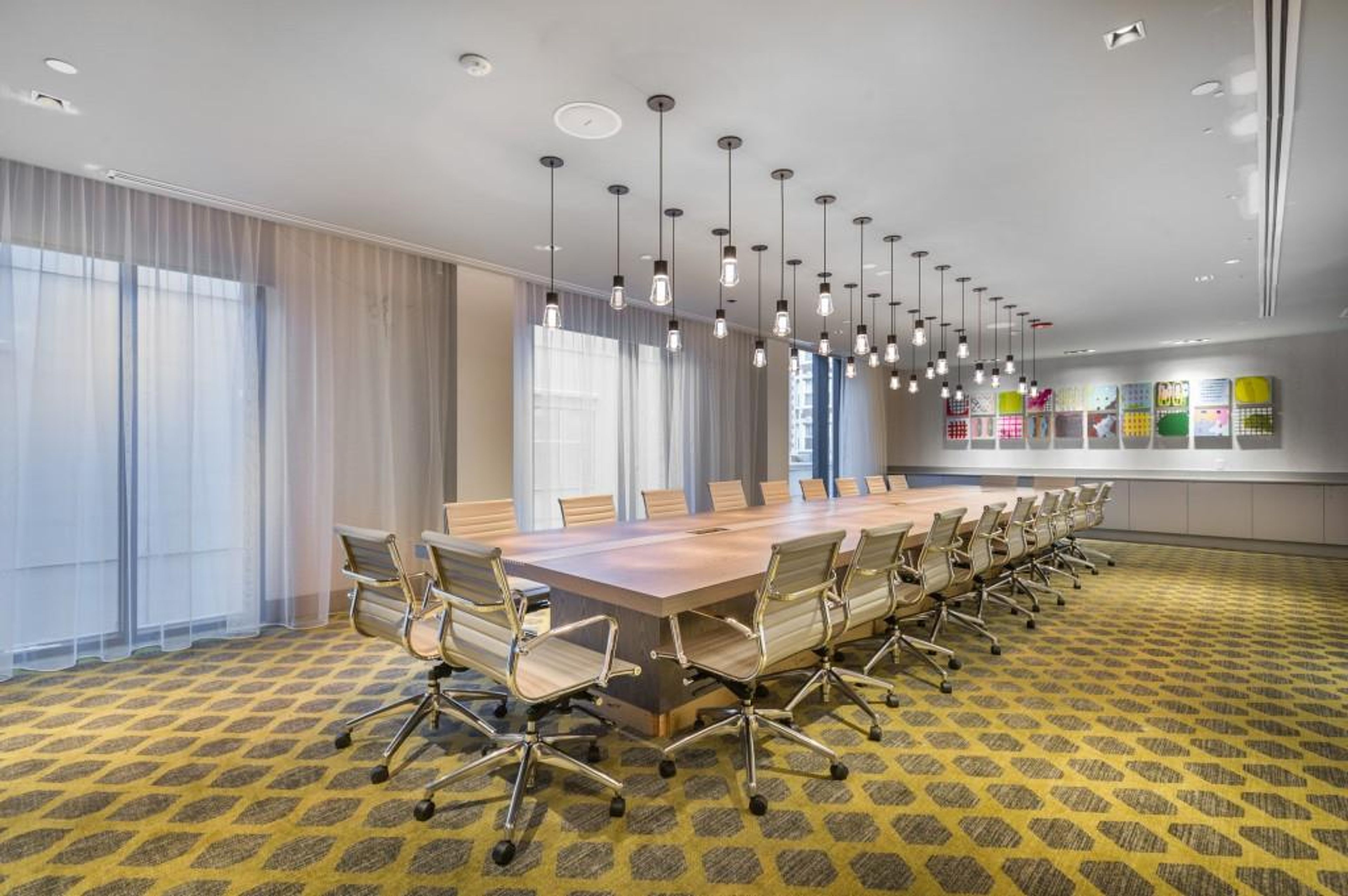 Charles Boardroom, an event space at Hotel Commonwealth Boston