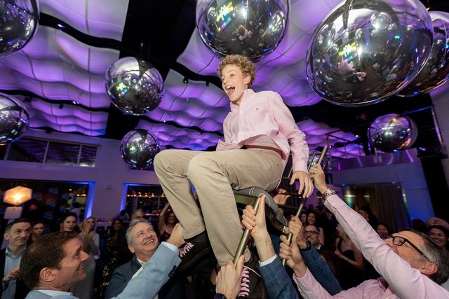 Featured photo from A Bar Mitzvah Celebration in New York Featuring Custom Branding and Casino-Style Entertainment