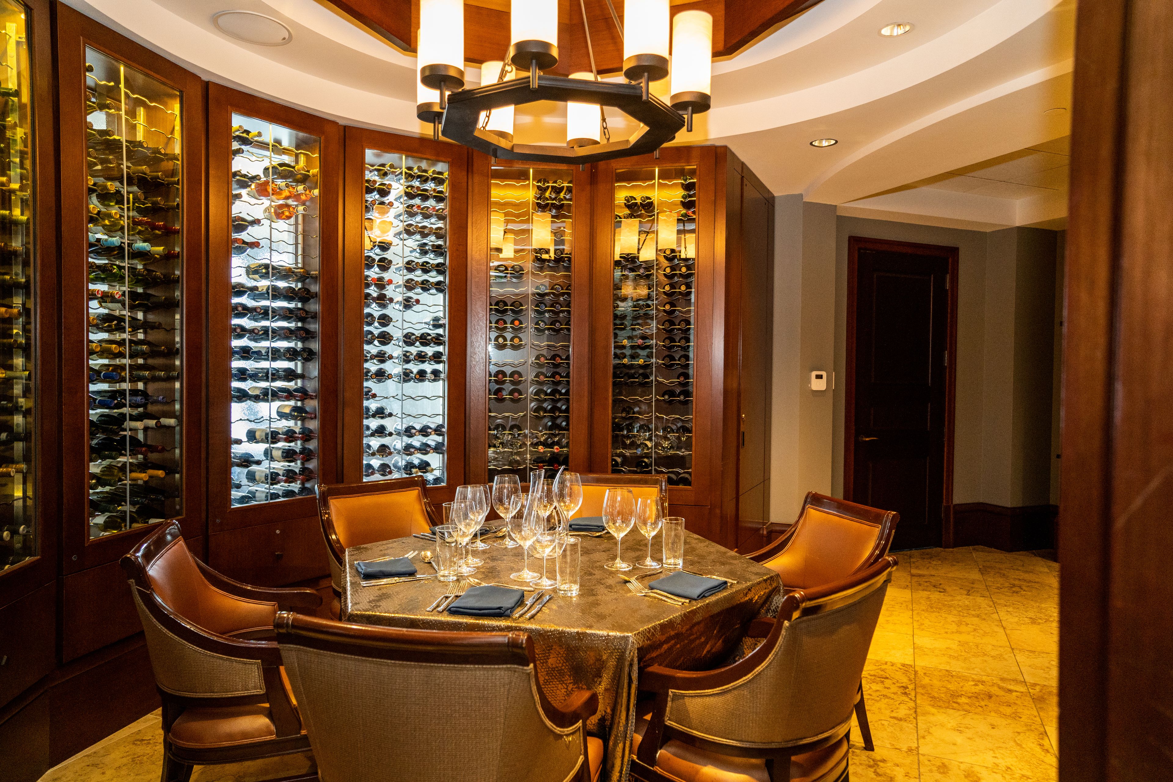 Wine Room, an event space at The Commerce Club