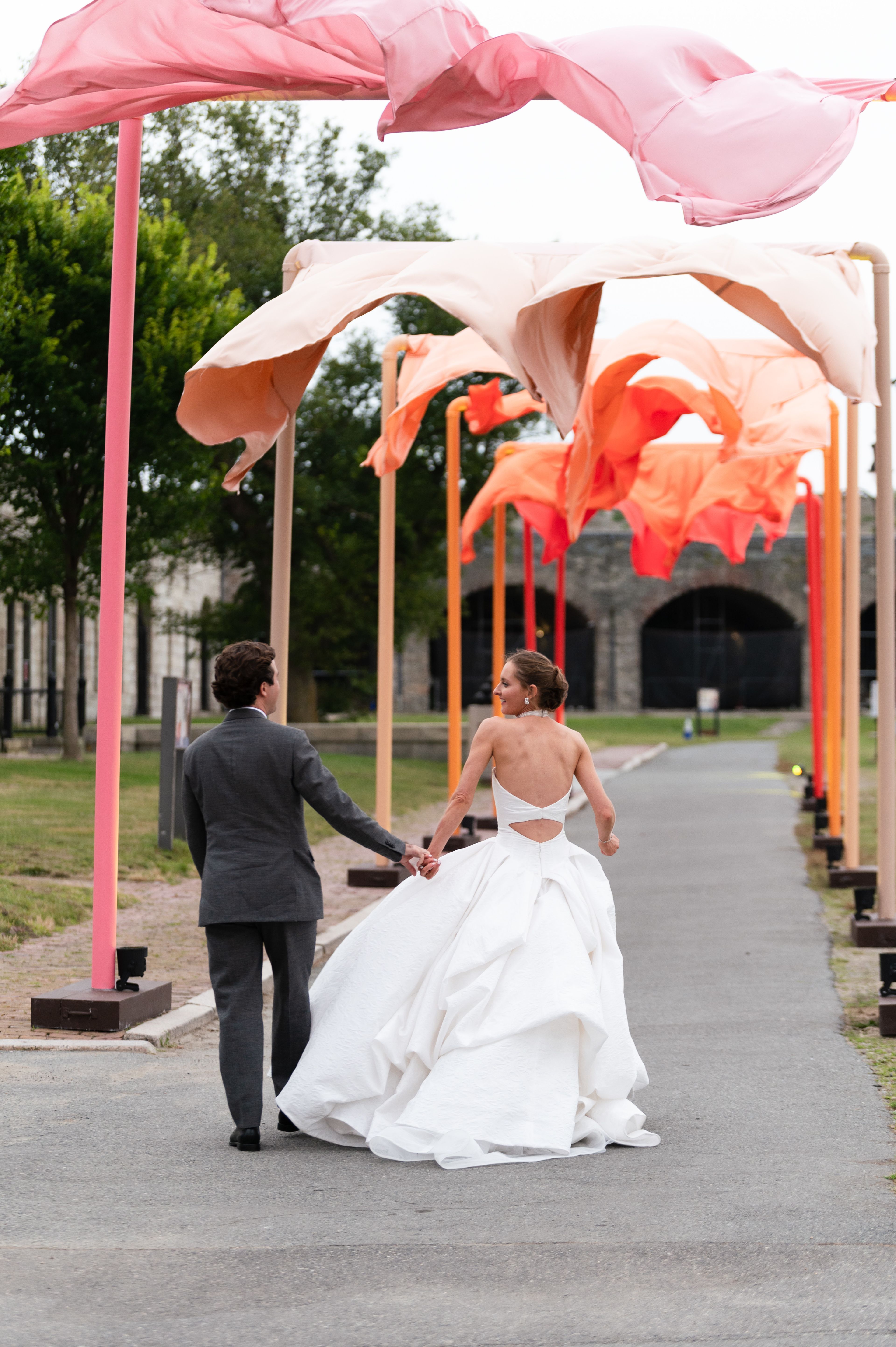 Parade Field, an event space at Fort Adams Trust