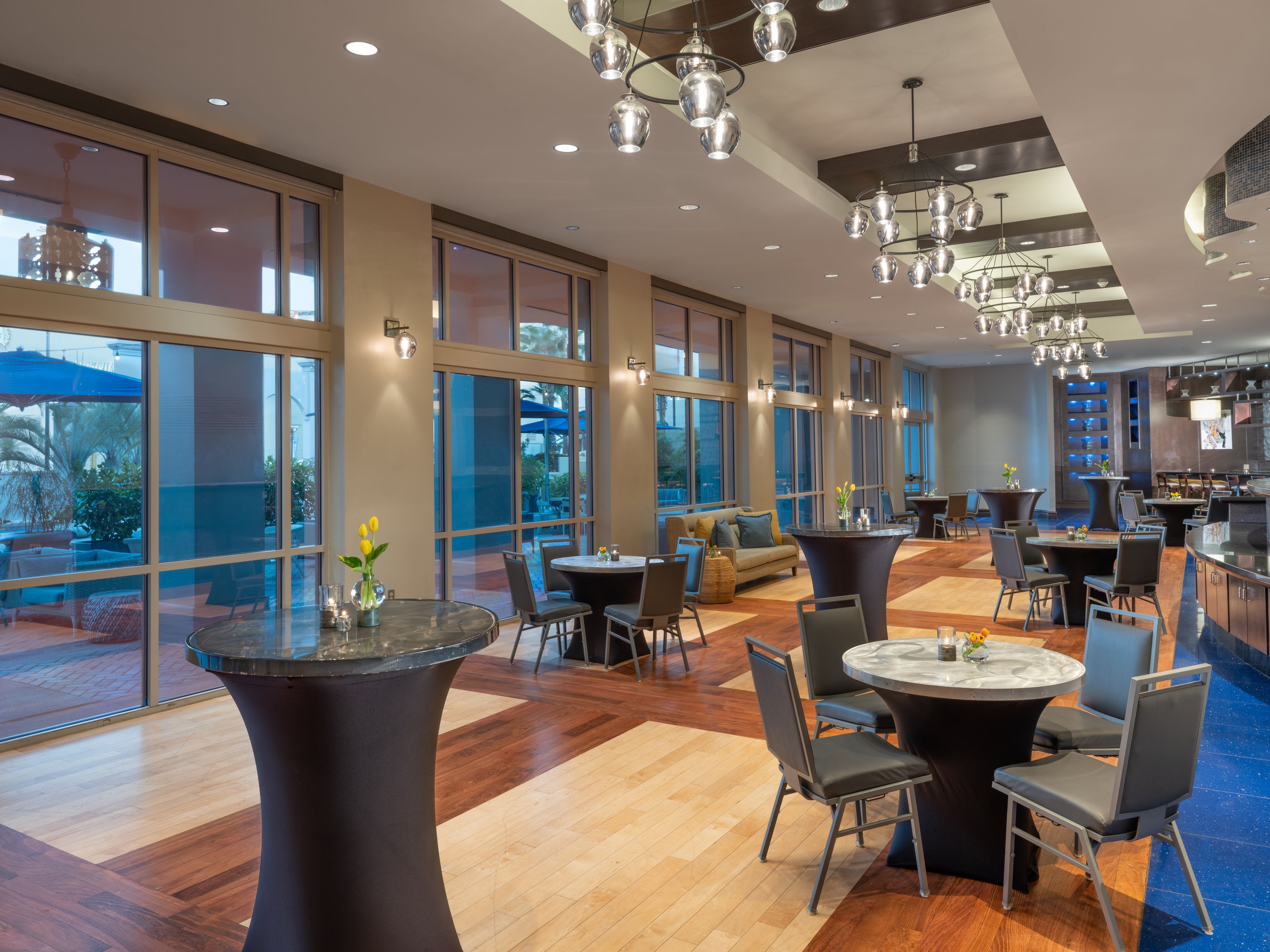 Pelagia & Patio, an event space at Renaissance Tampa International Plaza Hotel