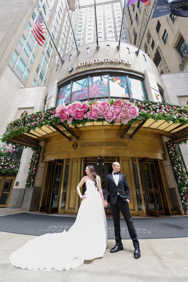 Featured photo from Alyssa + Michael | InterContinental Chicago