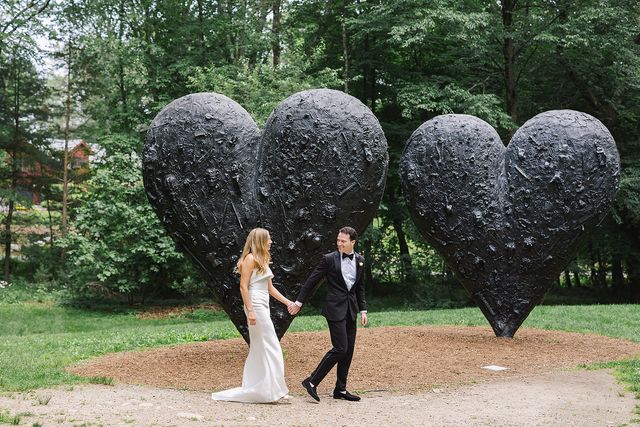 Featured photo from See This Garden Wedding at deCordova Sculpture Park with Pastel Style and Romantic Touches