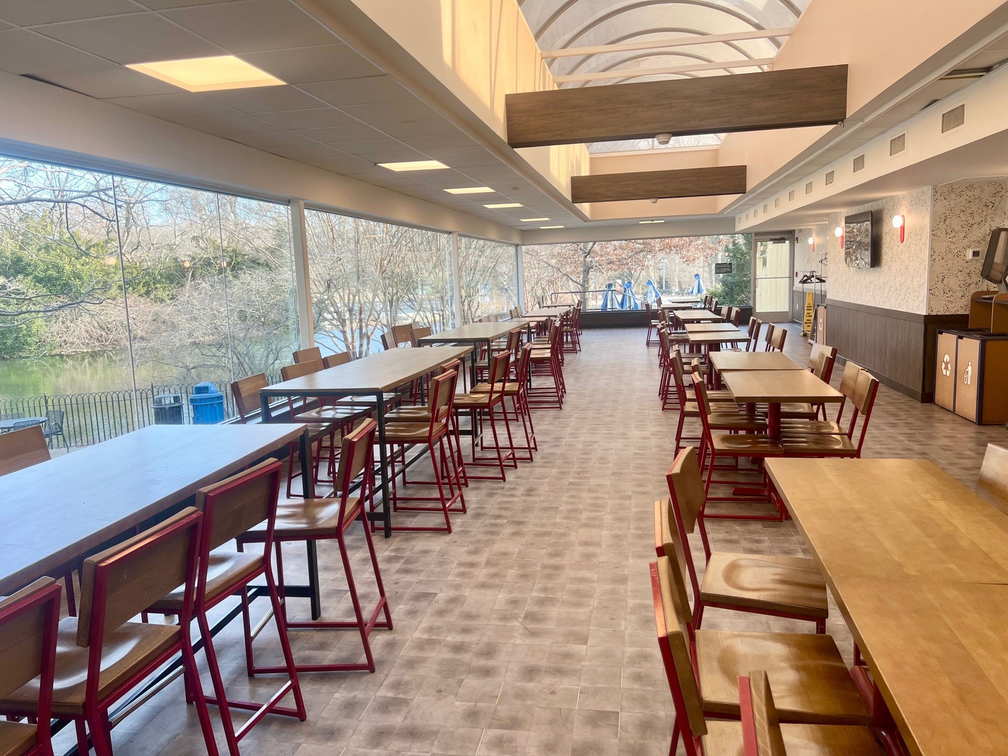 Tiger Terrace Dining Room, an event space at Philadelphia Zoo