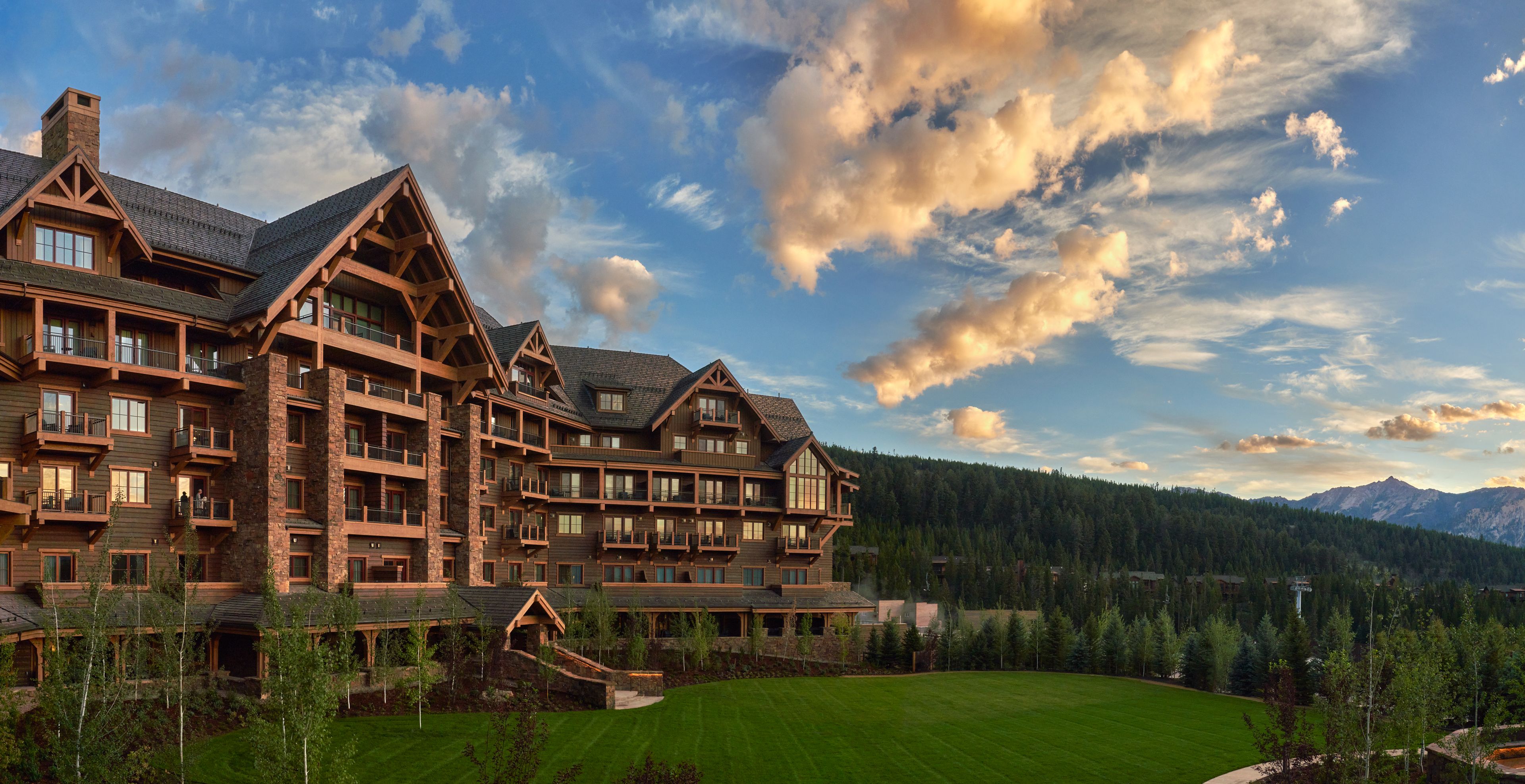 Grand Lawn, an event space at Montage Big Sky