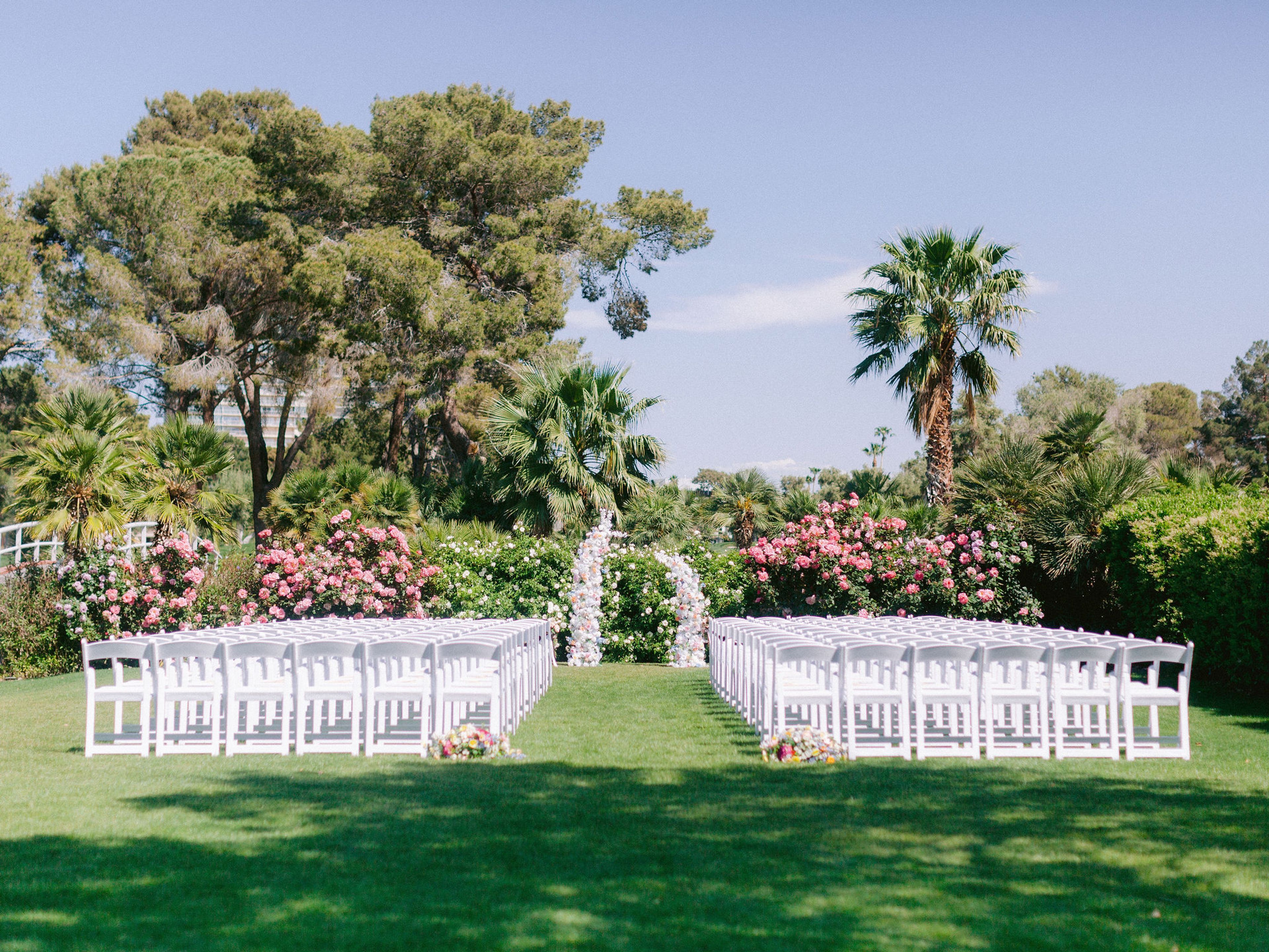 Ceremony Lawn, an event space at The Las Vegas Country Club