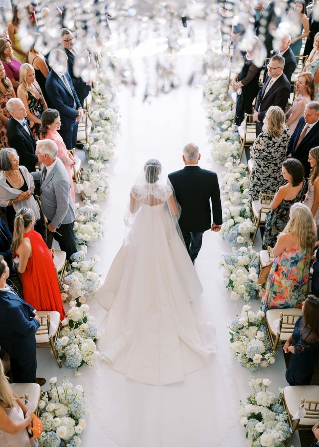 Featured photo from Elegant Blue & White Garden-Style Wedding at The Hillside Estate