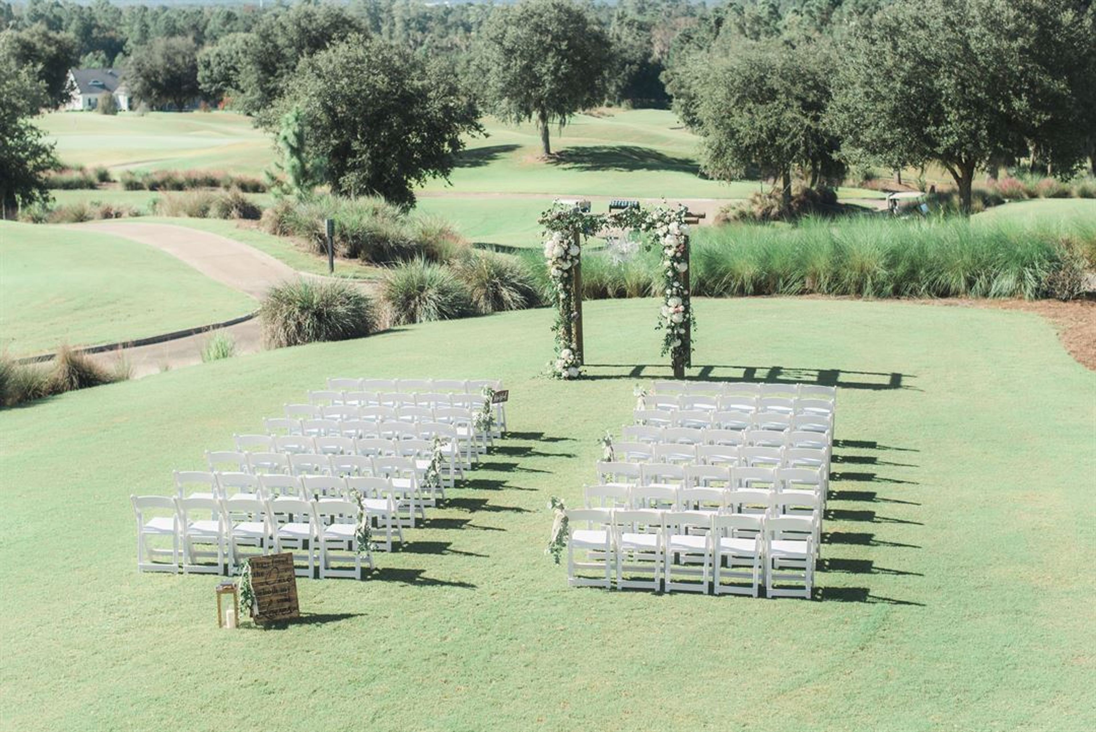 The Lawn, an event space at Southern Hills Plantation Club