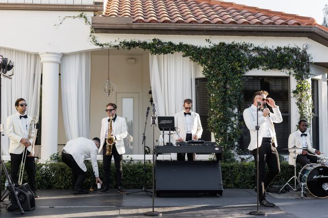 Featured photo from Celebrate This Wedding at La Casa Toscana Featuring Live Music and Sparkler-Filled Performances