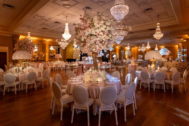 Featured photo from Witness This Coral Gables Wedding Styled with Soft Pink Petals and Golden Ceremony Accents