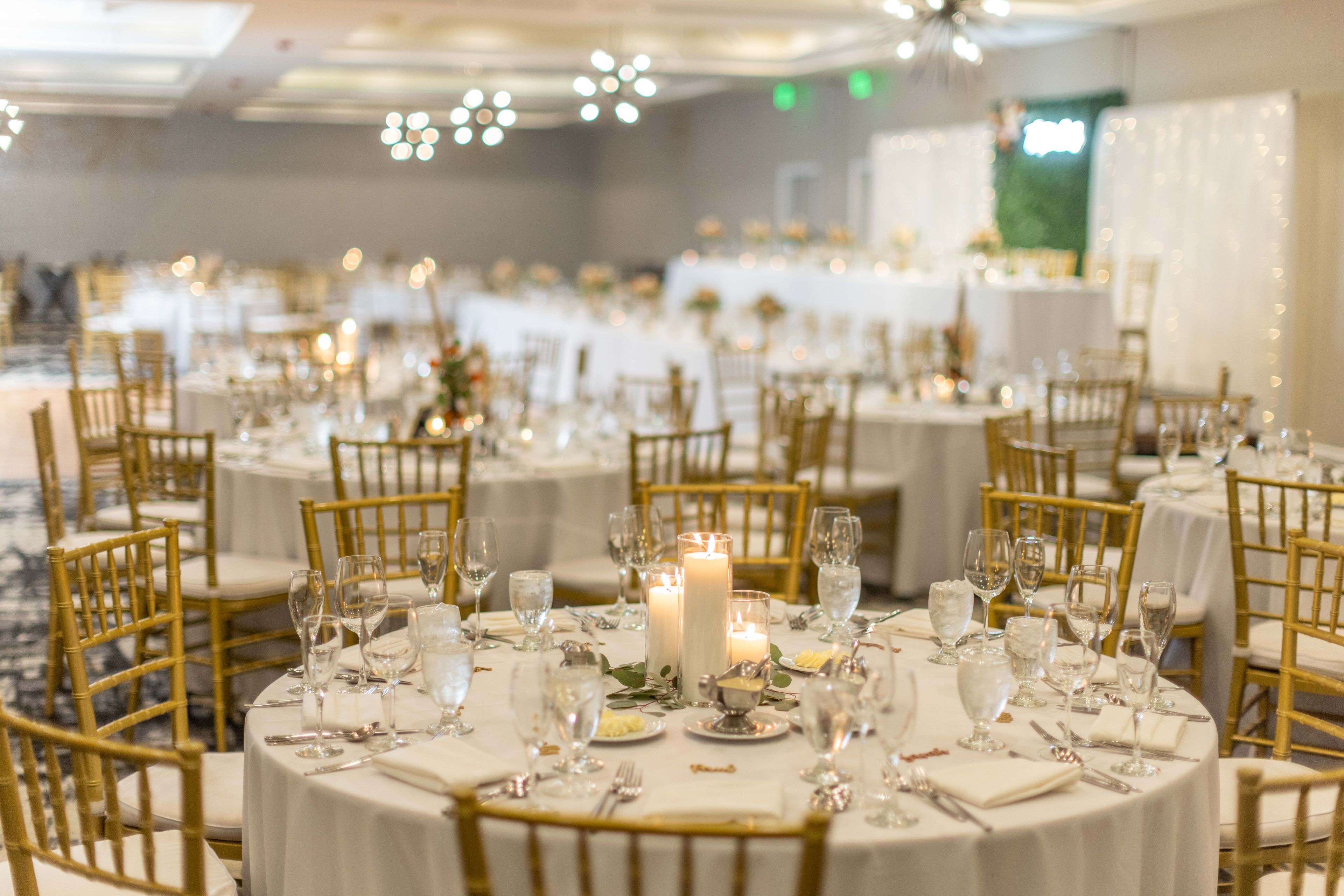 Aspen Ballroom, an event space at The Ridge Hotel