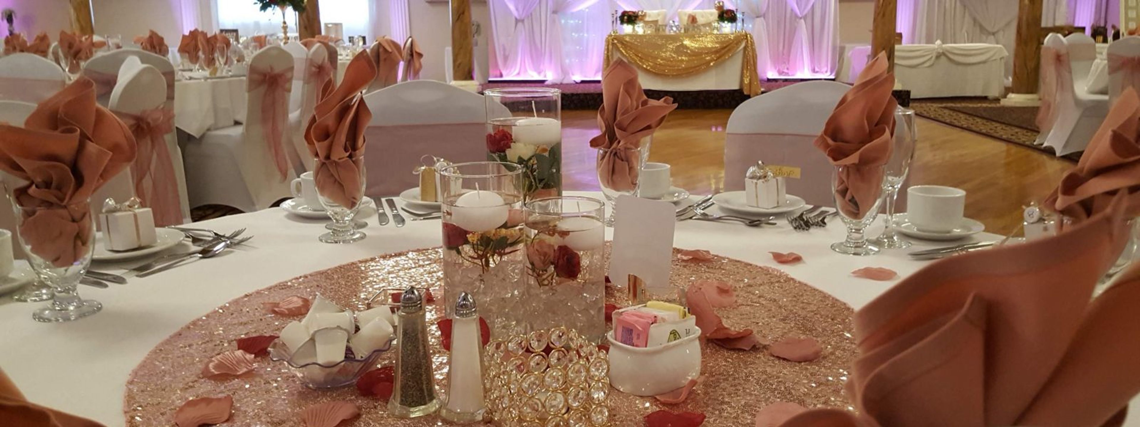 Grand Ballroom, an event space at Georgina's Banquets