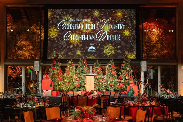 Featured photo from Discover This Holiday Dinner Styled with Evergreen Accents and Rich Seasonal Textures at Skirball Cultural Center