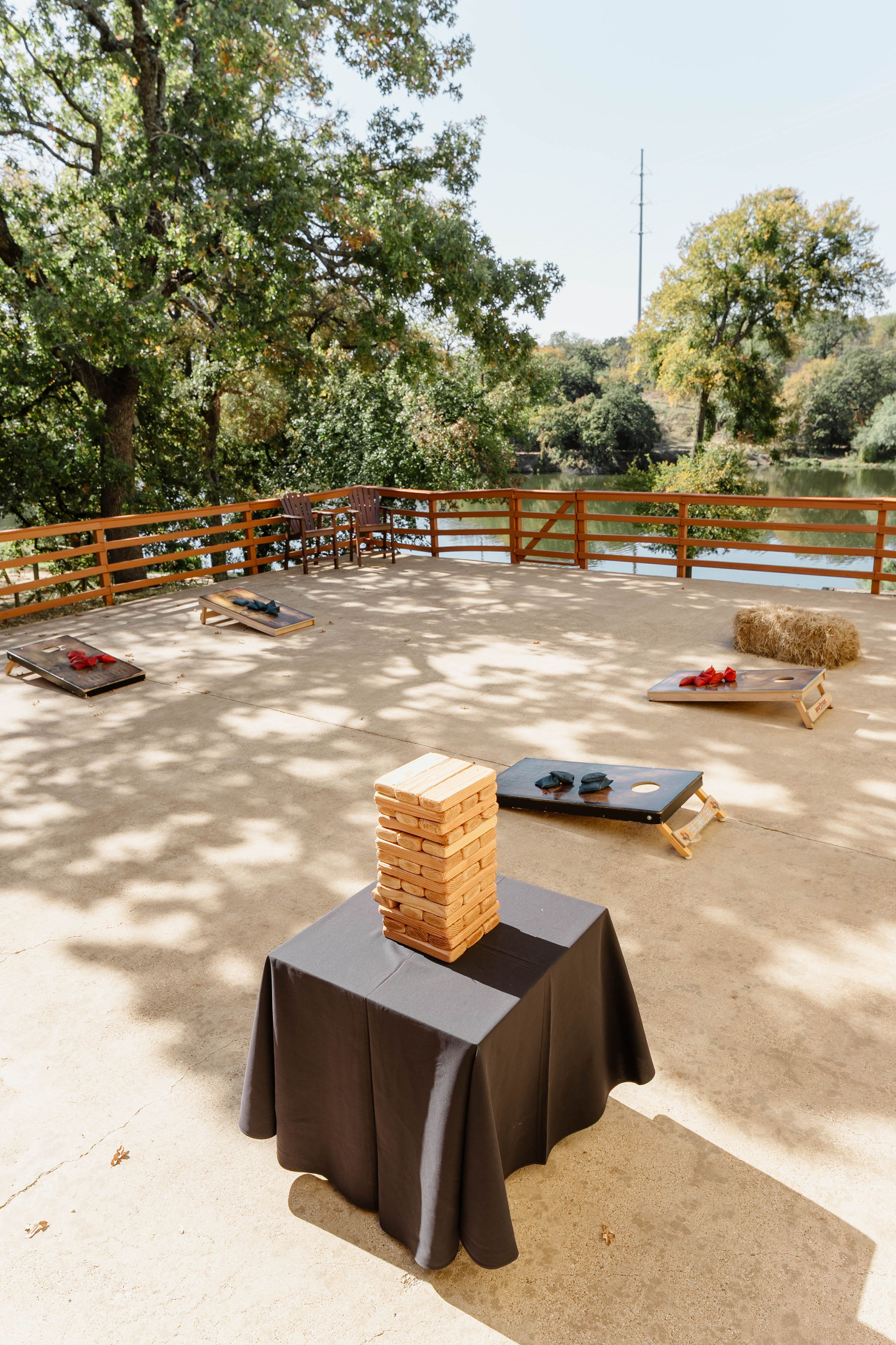 Lakeside Terrce, an event space at Austin Ranch