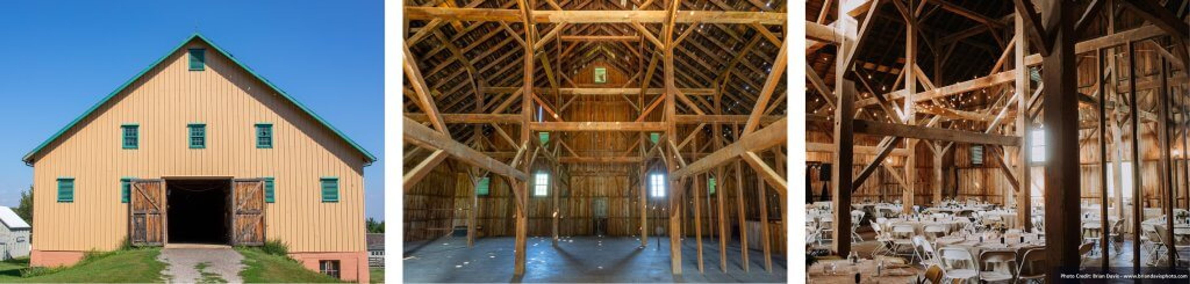 Flynn Barn, an event space at Living History Farms