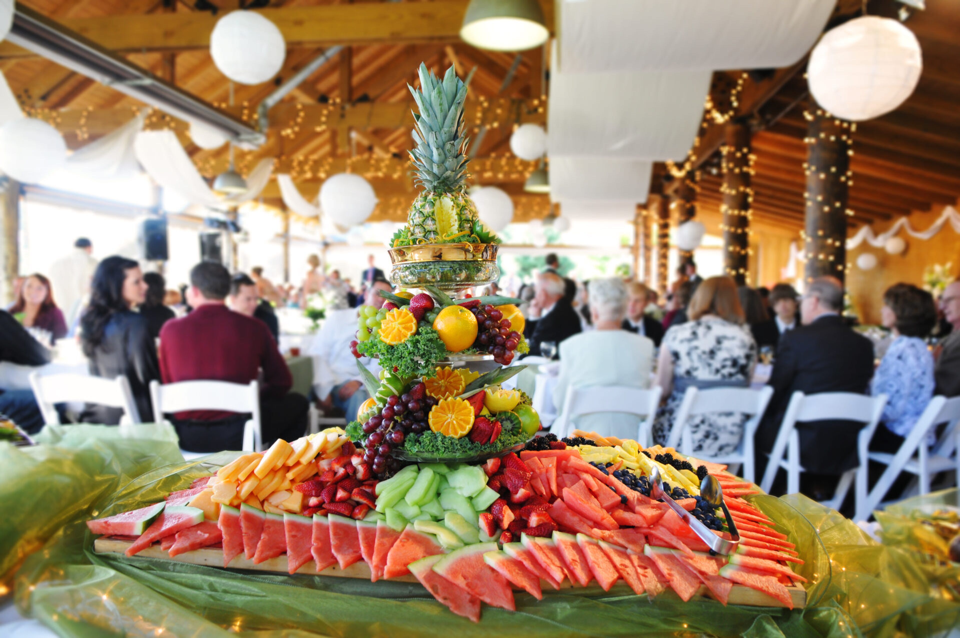 Outdoor Pavilion, an event space at Trophy Lake Golf & Casting