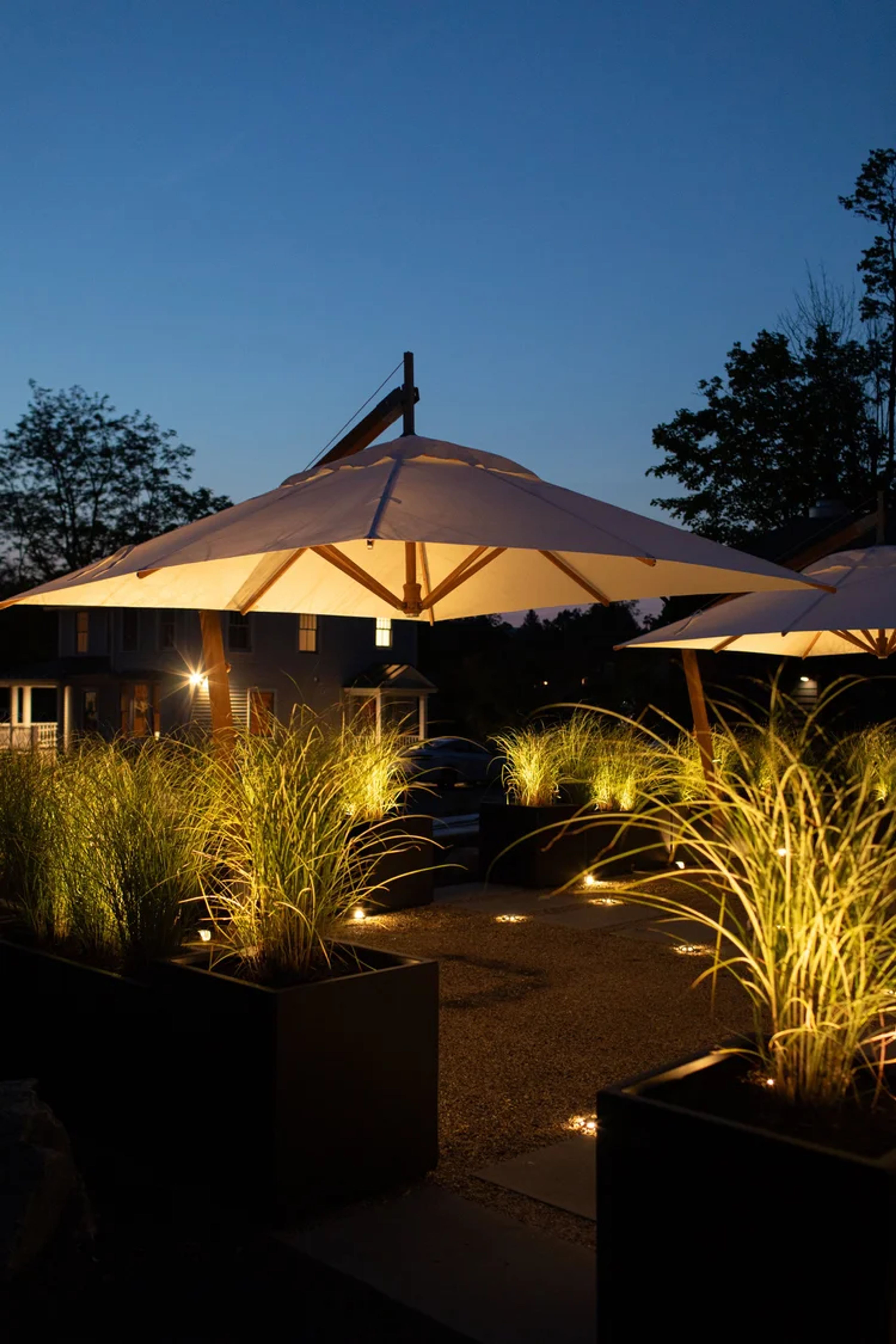 Outdoor Patio, an event space at Belvedere Lenox Event Space