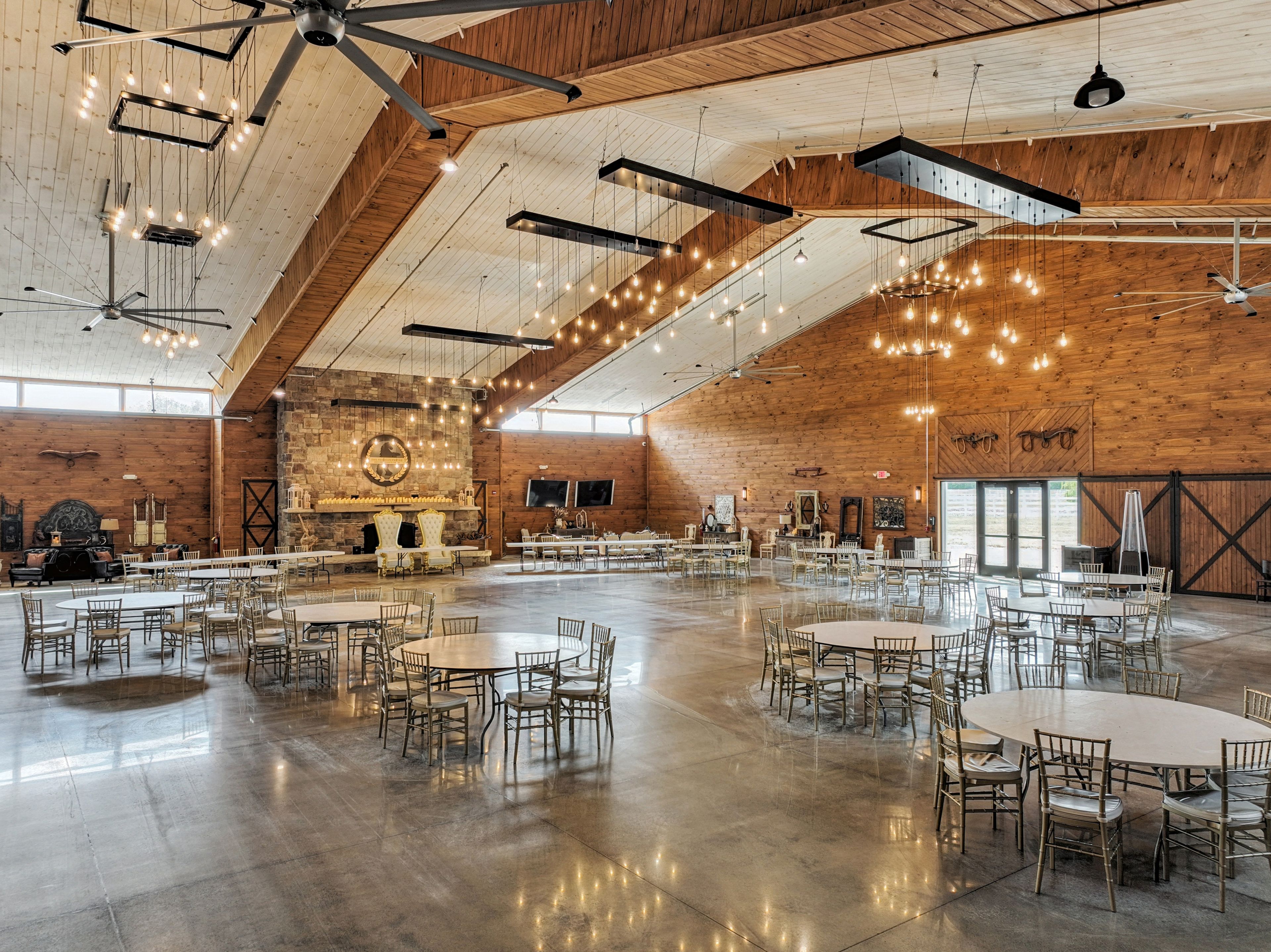 The Ballroom, an event space at Friesian Empire Event Center