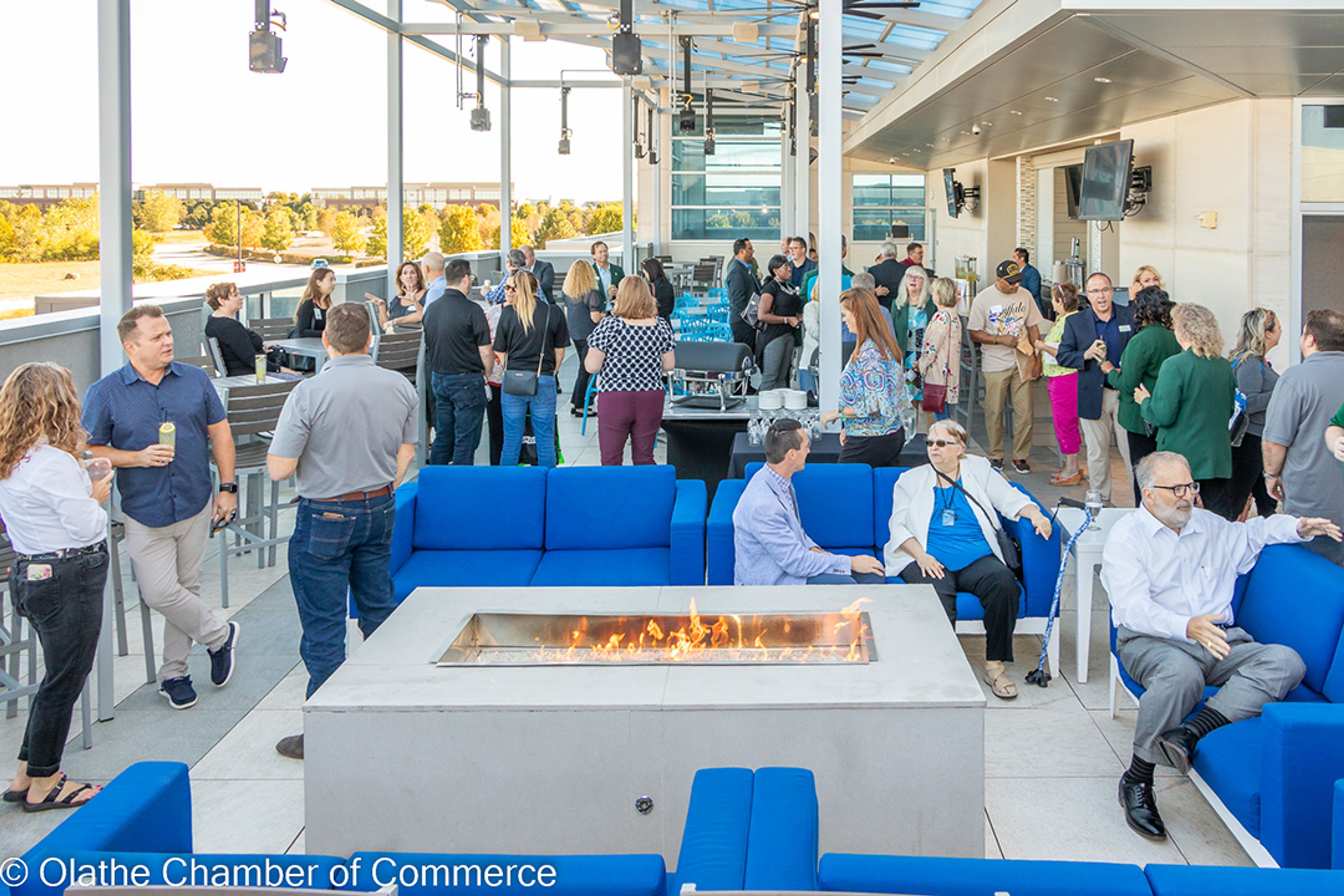The Reserve, an event space at The J Bar & Embassy Suites Kansas City/Olathe