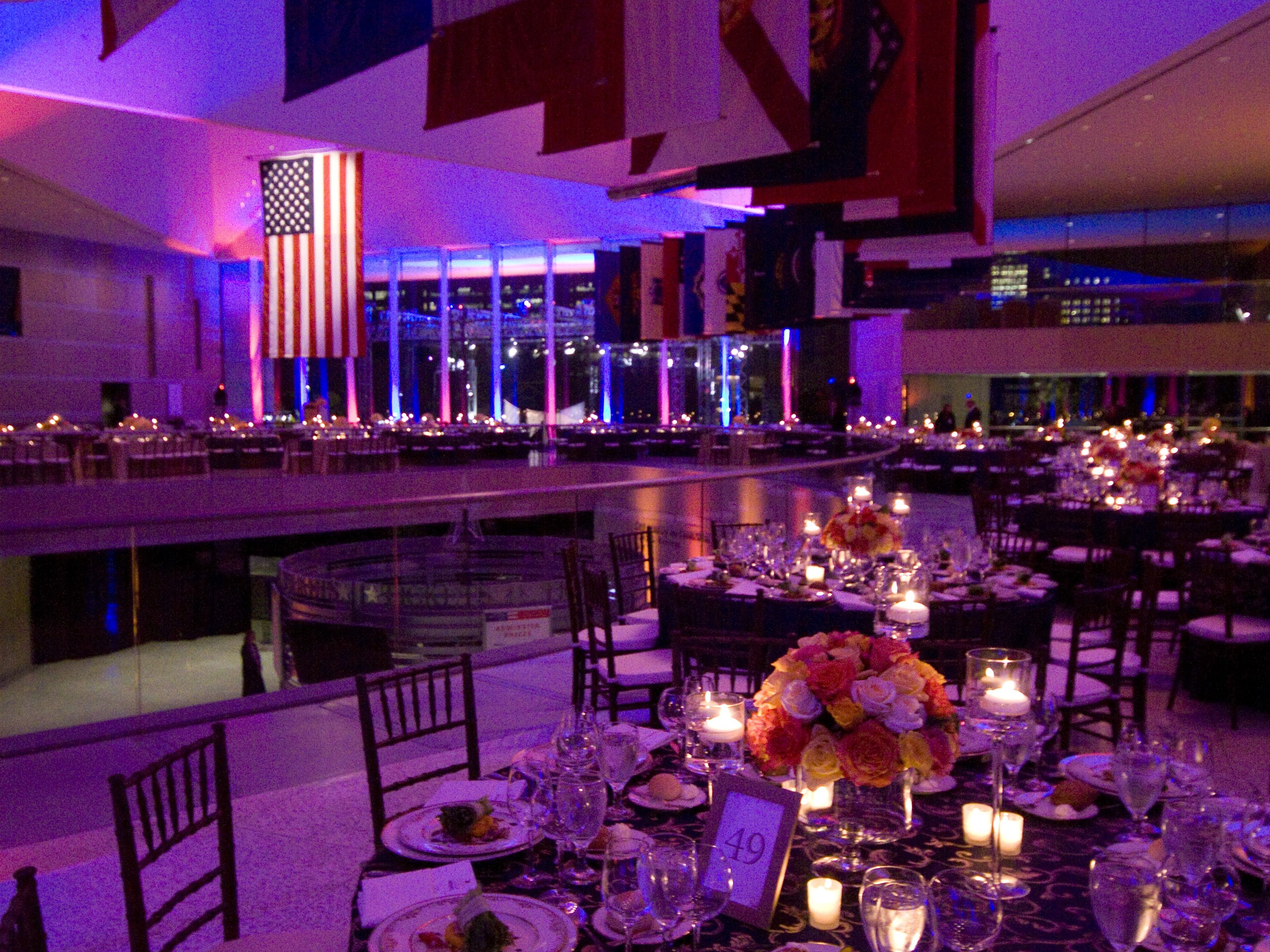Kenneth C. Griffin Great Hall Overlook, an event space at National Constitution Center