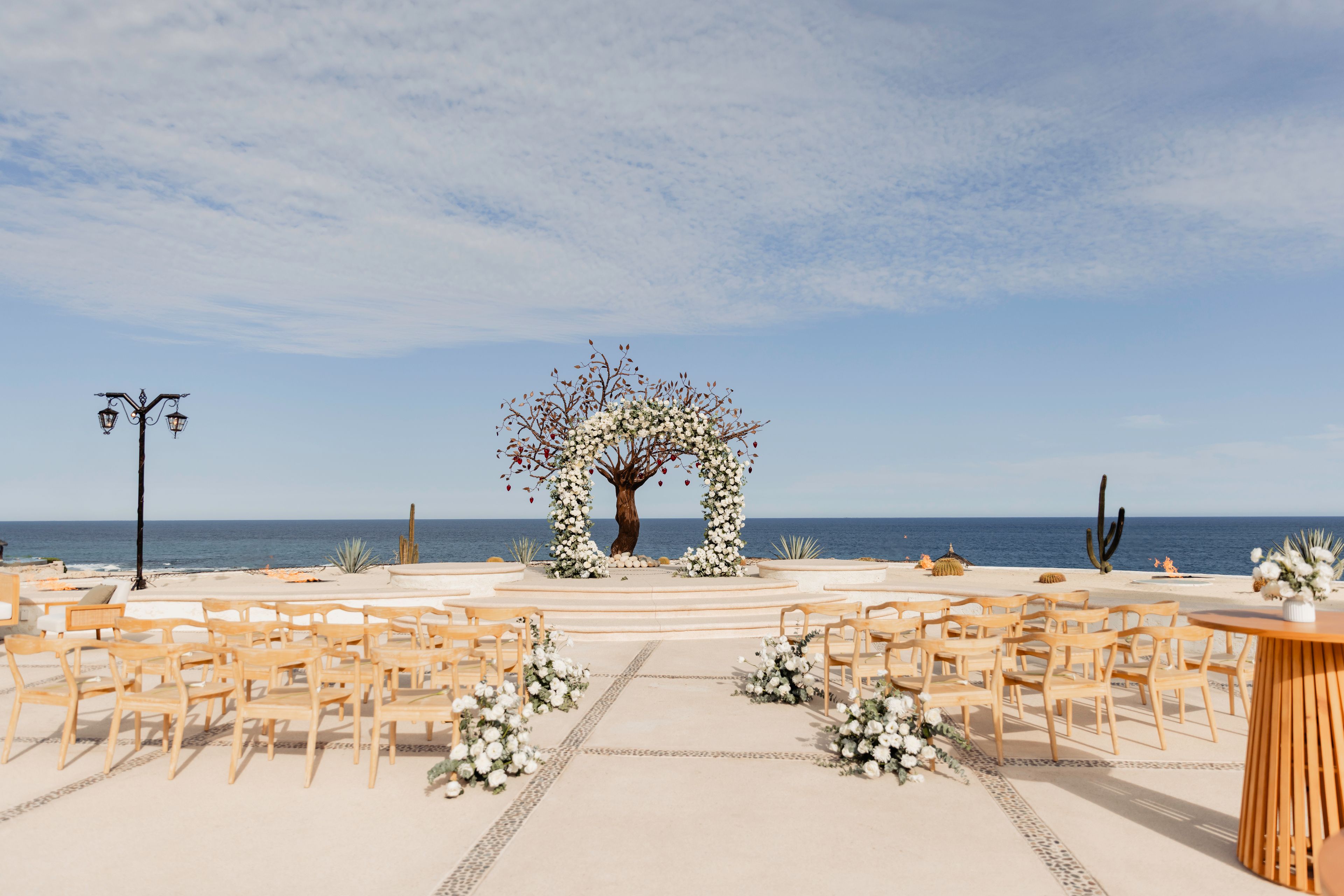La Plaza, an event space at Las Ventanas al Paraiso, a Rosewood Resort
