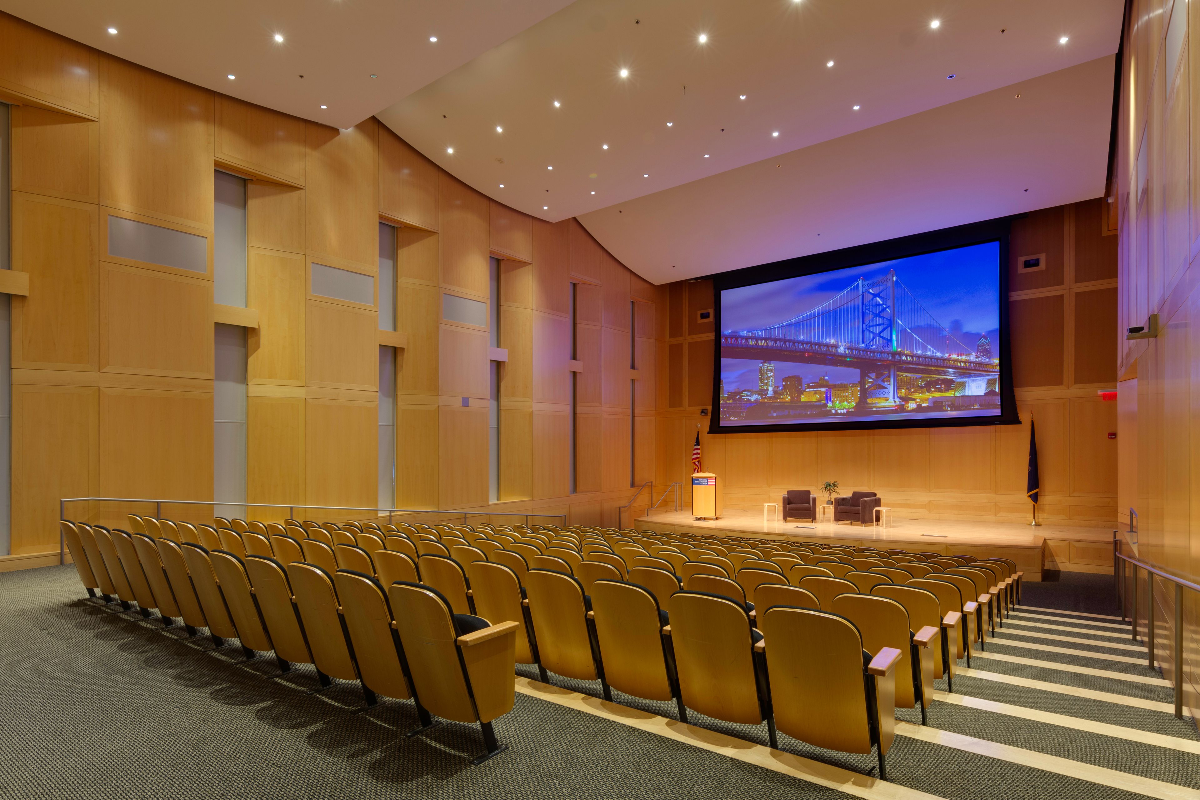 F.M. Kirby Auditorium, an event space at National Constitution Center