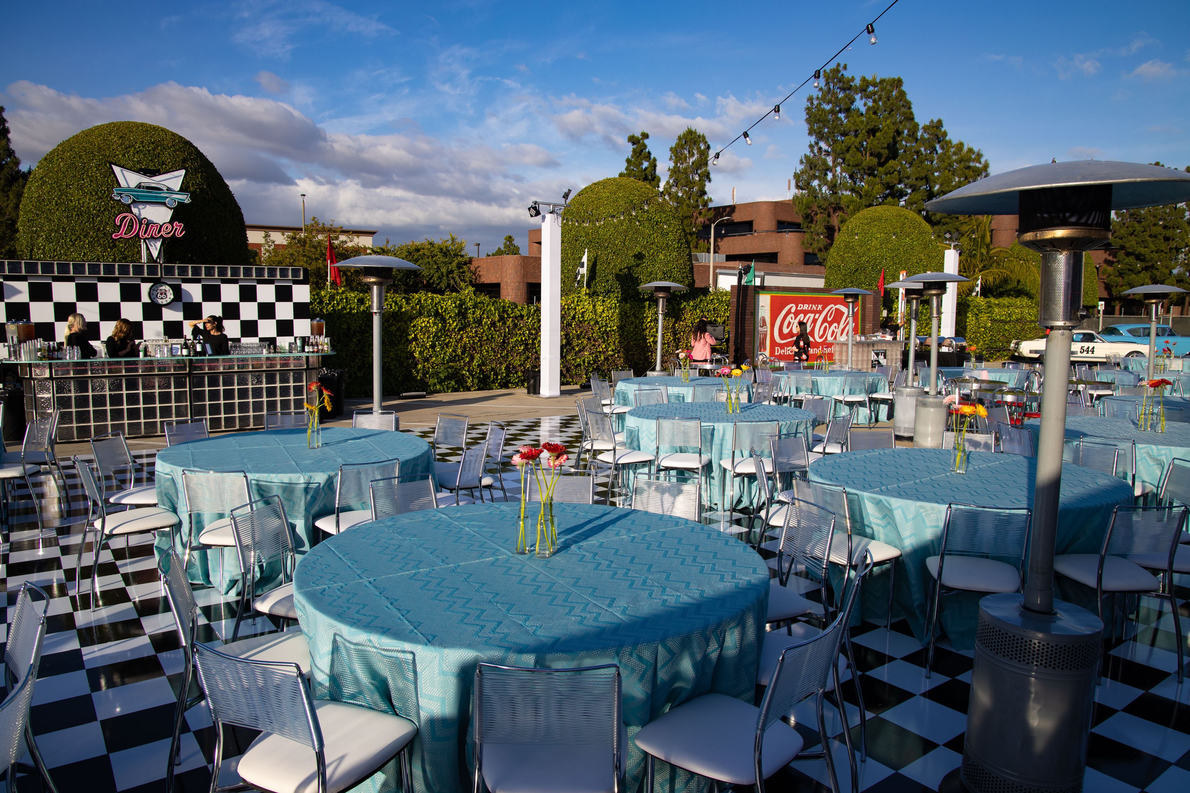 Parking Lot, an event space at Marconi Automotive Museum