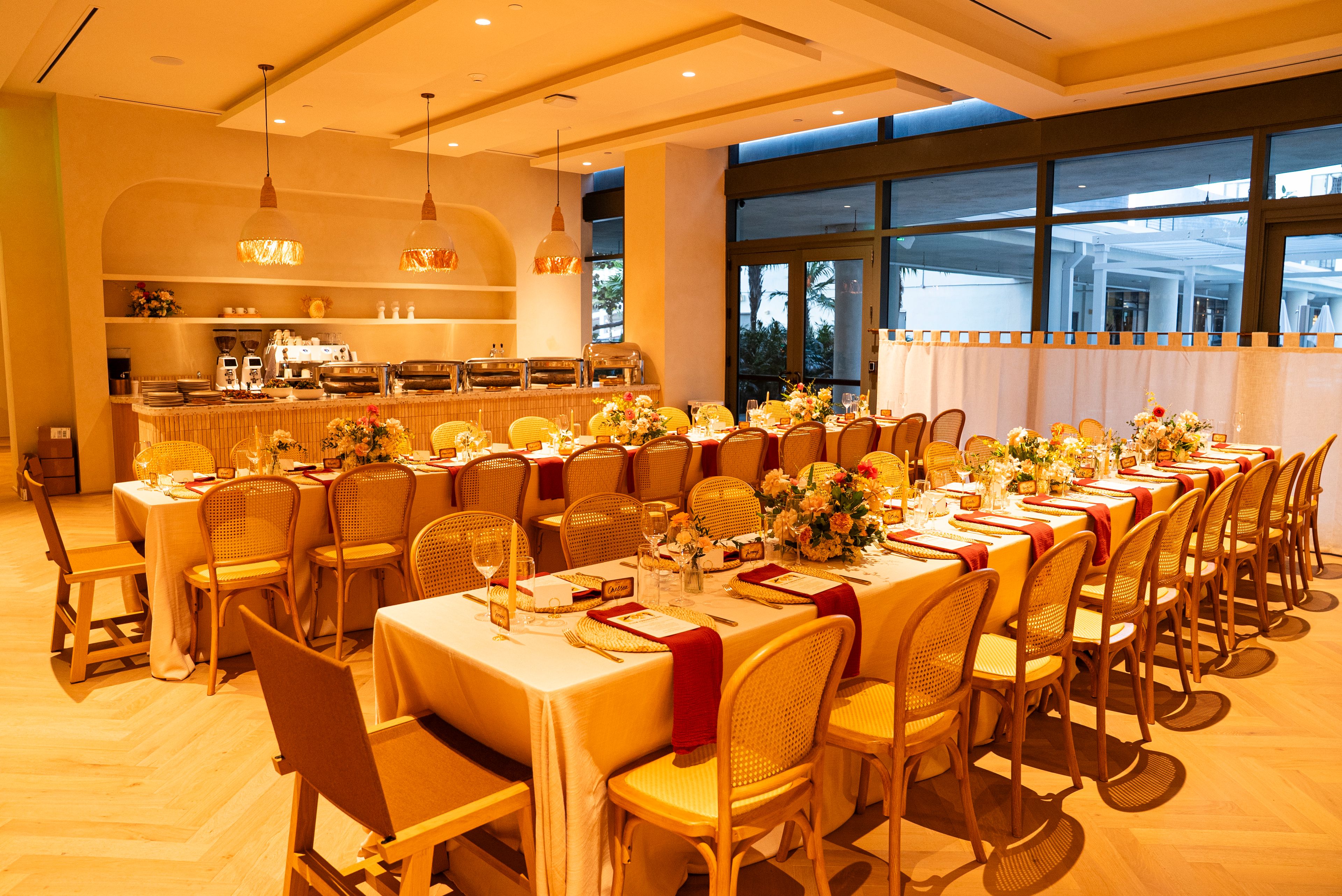 Flow Cafe, an event space at Flow Miami