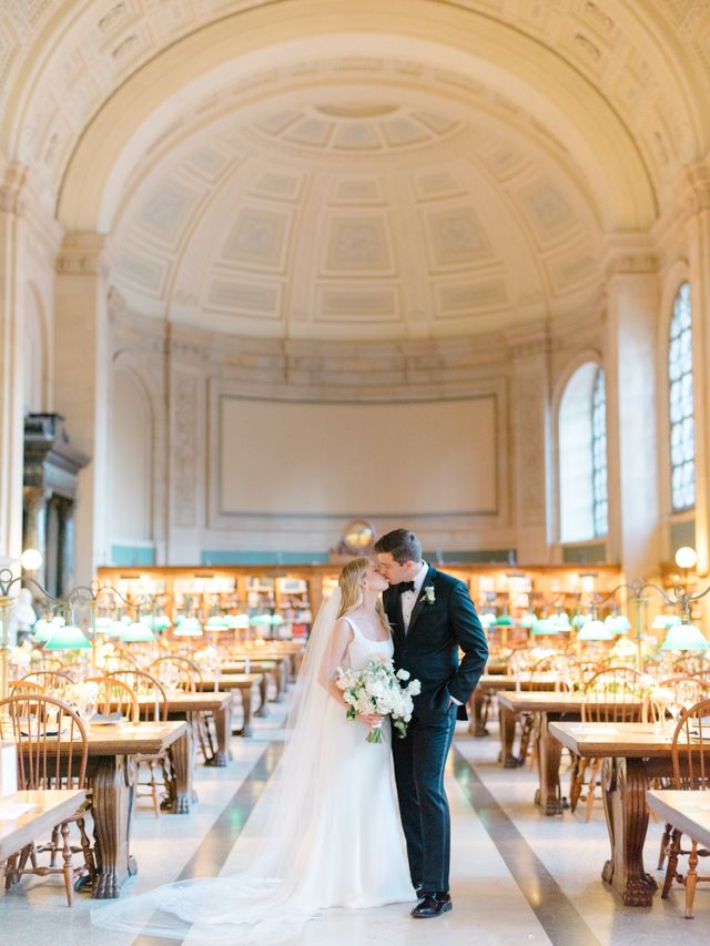 Featured photo from A Classy City Celebration At Boston Public Library