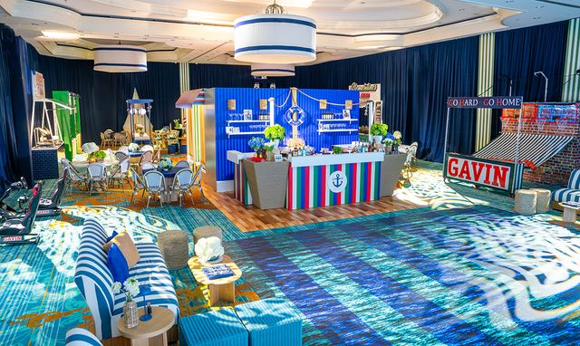 Featured photo from Celebrate this Miami Bar Mitzvah Transformed with Immersive Newport-Themed Details