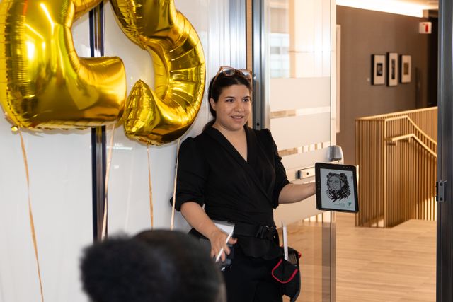 Featured photo from Step into the Live Digital Sketch Experience at YMCA NYC