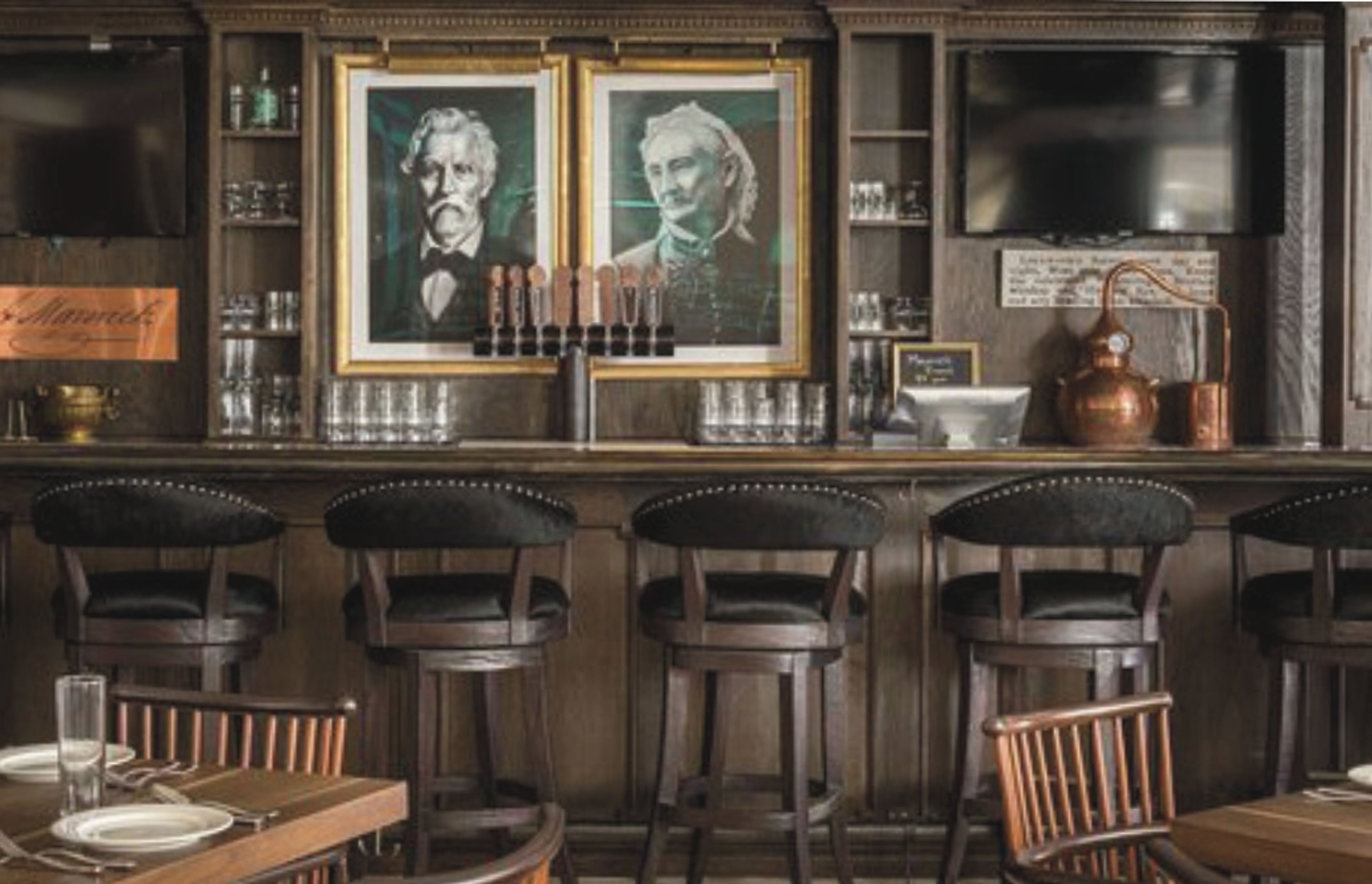 Lockwood Saloon, an event space at Maverick Distilling