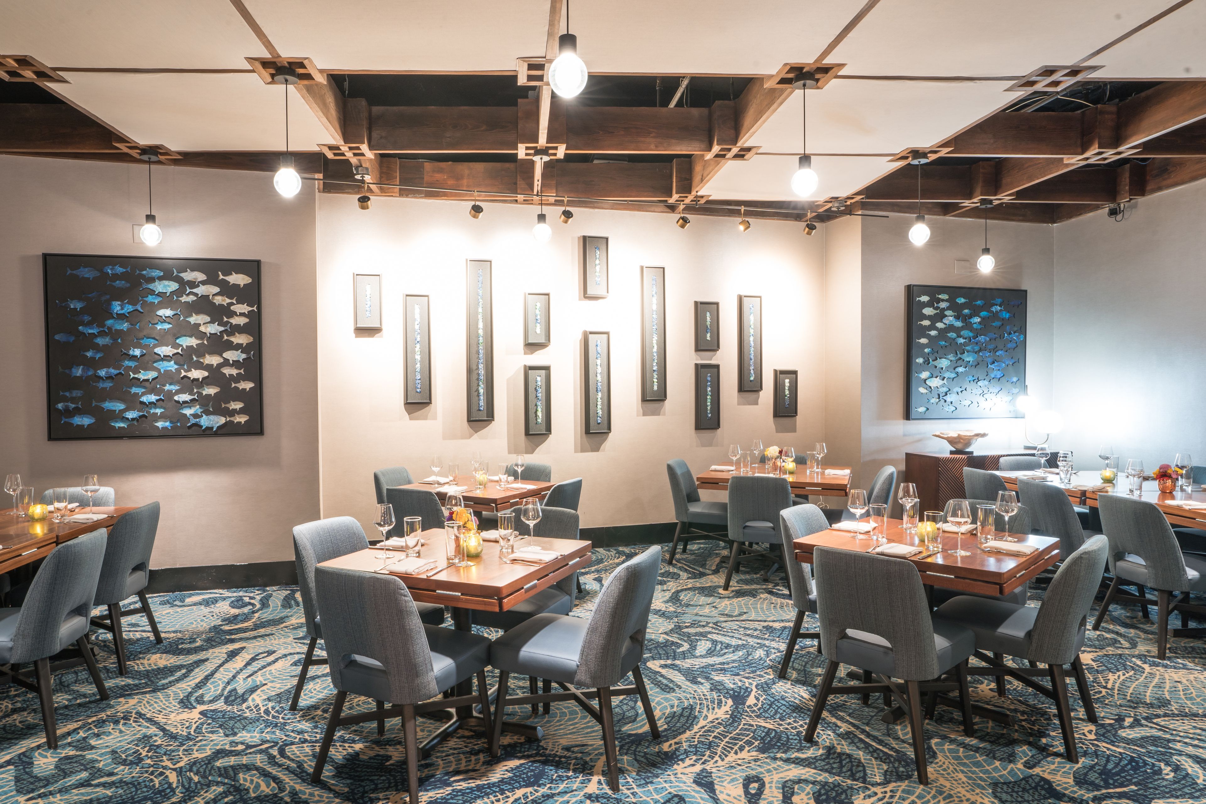 East Room, an event space at Blue Fin Times Square