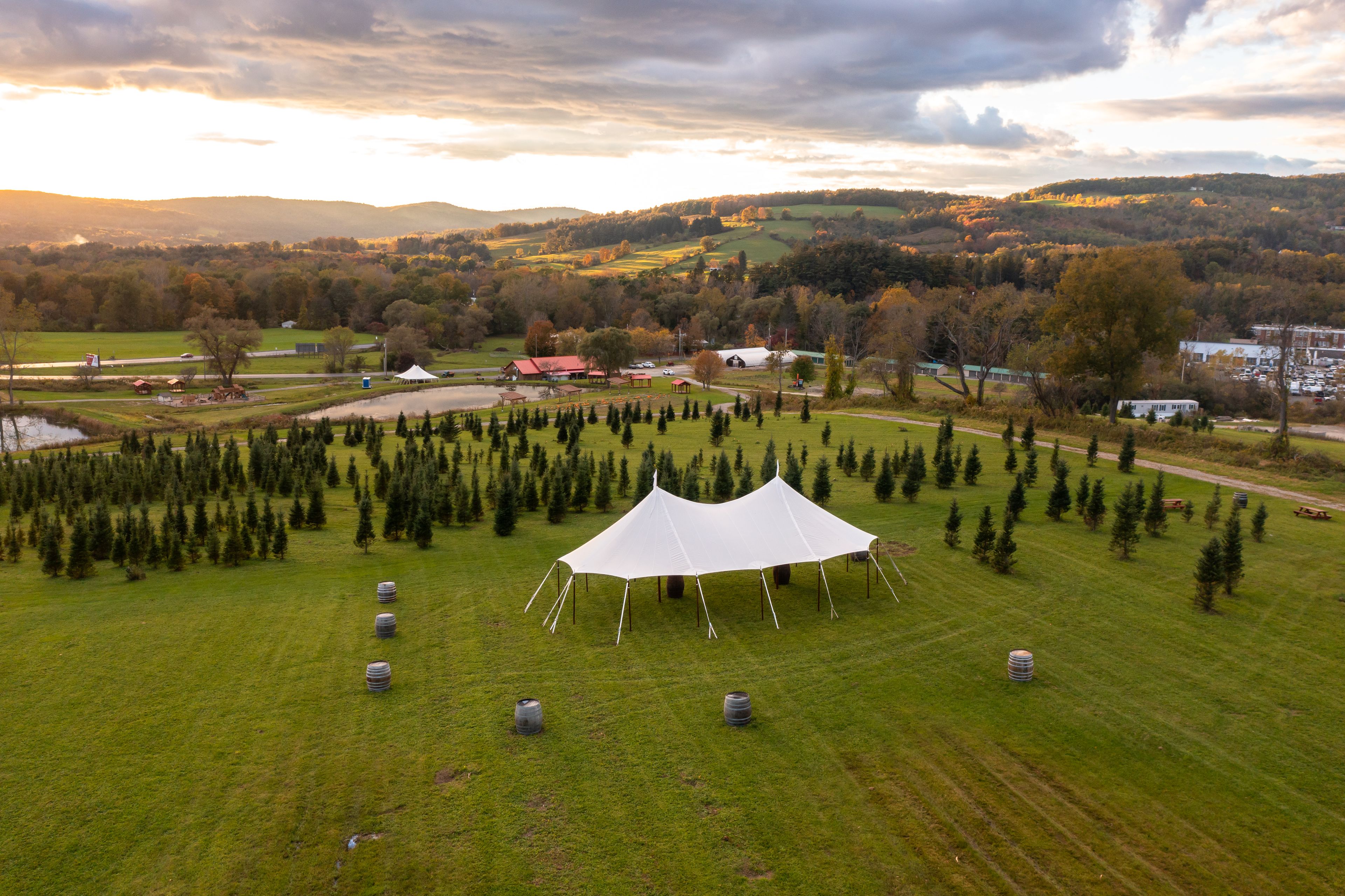 Fraser Field, an event space at Woodlife Farm Market