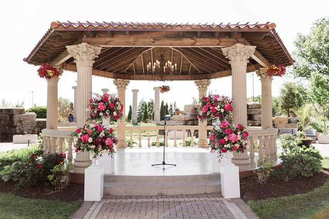 Featured photo from Indulge In This Spring Wedding With Outdoor Gazebo Ceremony and Live Band at The Drake Oakbrook in Chicago