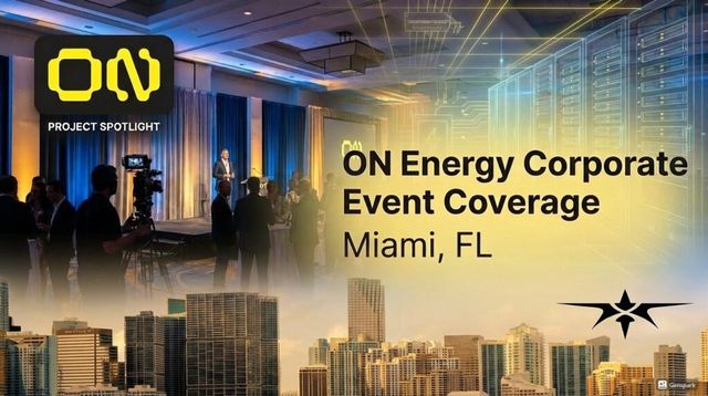 Featured photo from Professional Miami Corporate Event Videographer: ON Energy Conference Coverage