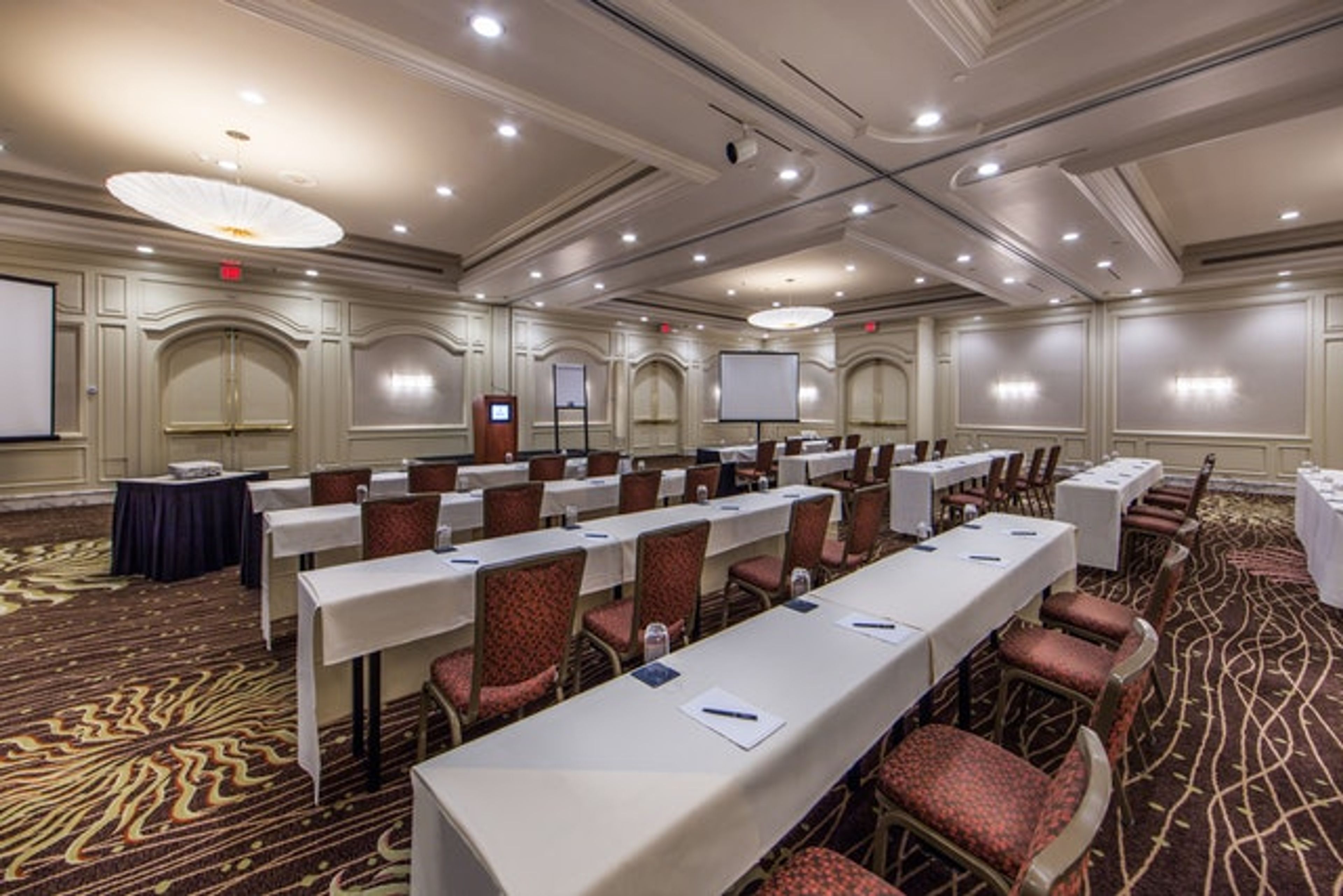 Crystal Ballroom, an event space at Hilton Irvine/Orange County Airport