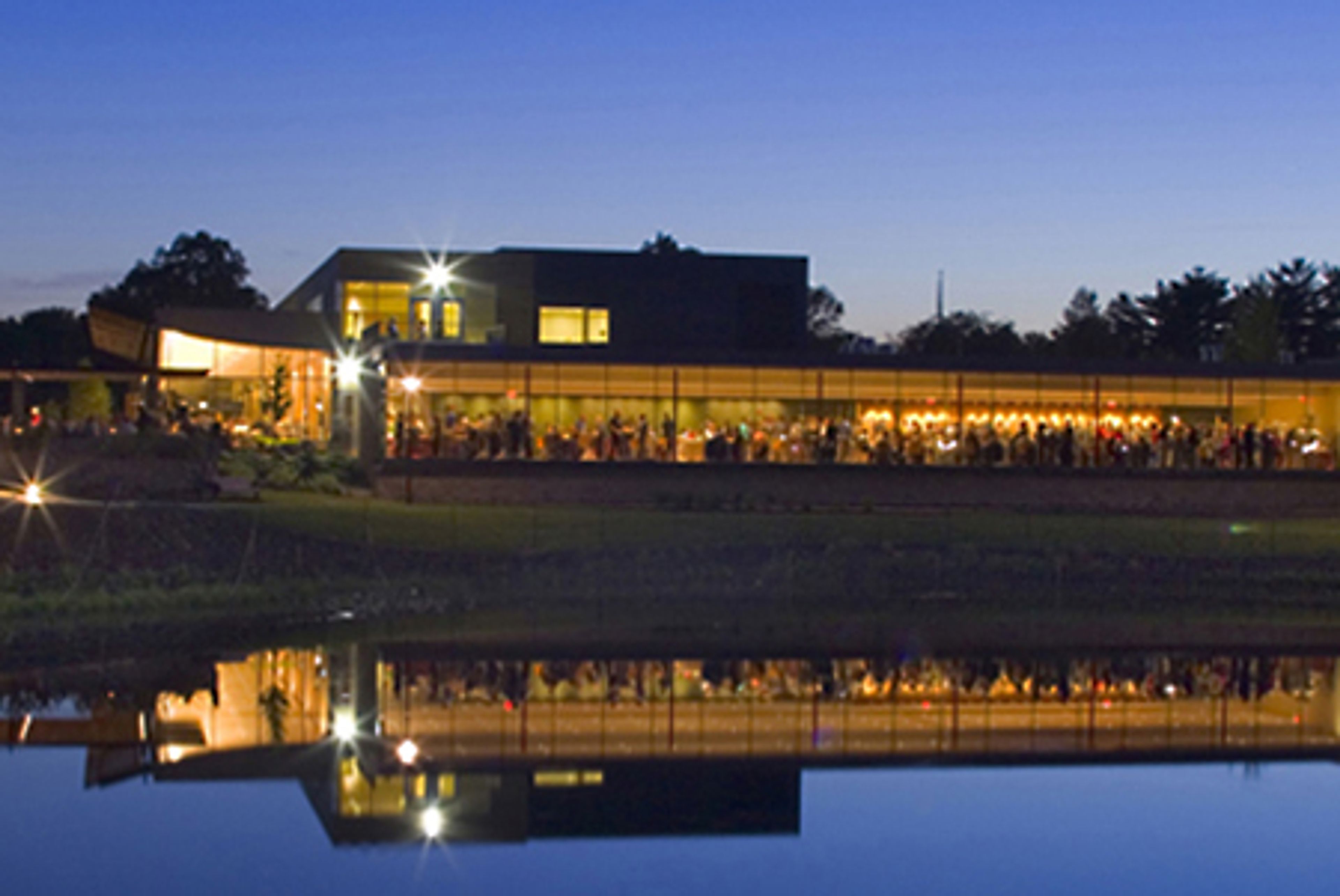 Gingko Room, an event space at The Morton Arboretum
