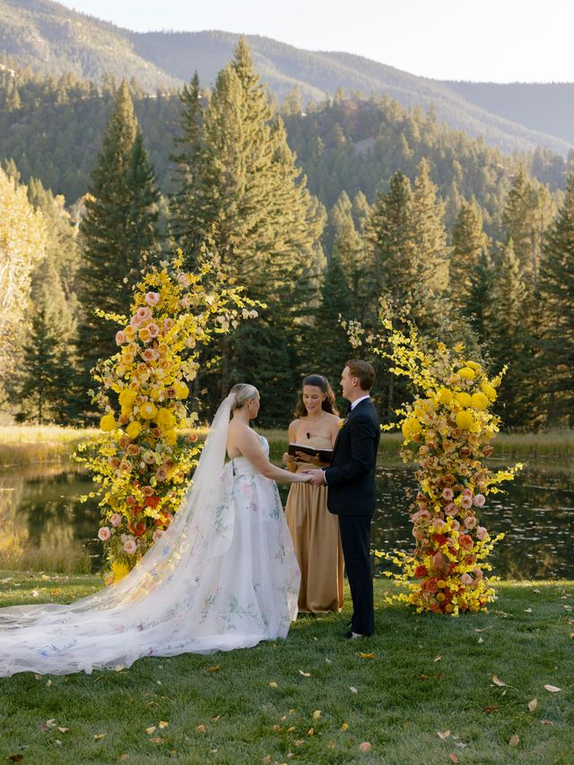 Featured photo from Celebrate This Scenic Wedding Amid Golden Foliage at Mountain Sky Guest Ranch