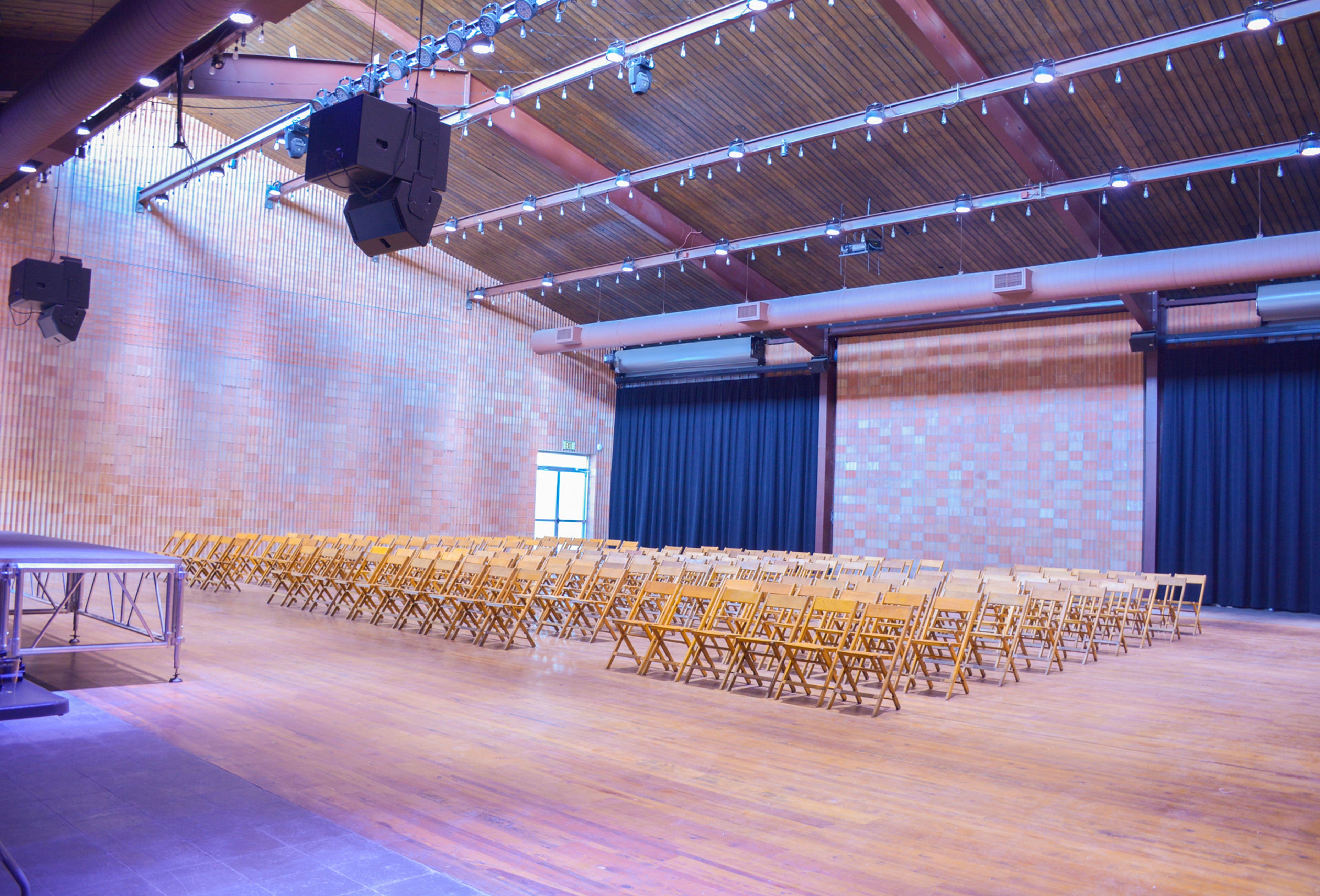 The Hall, an event space at Marfa Saint George