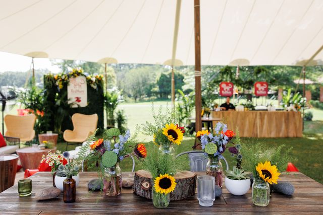 Featured photo from Celebrate This 25th Anniversary with Lawn Games and Summer Fun at Catherine Chevalier Woods