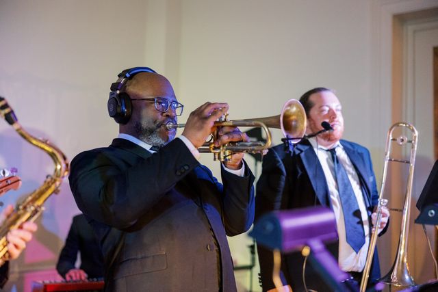 Featured photo from Celebrate This Joy-Filled Wedding with Live Entertainment at Chicago Illuminating Company