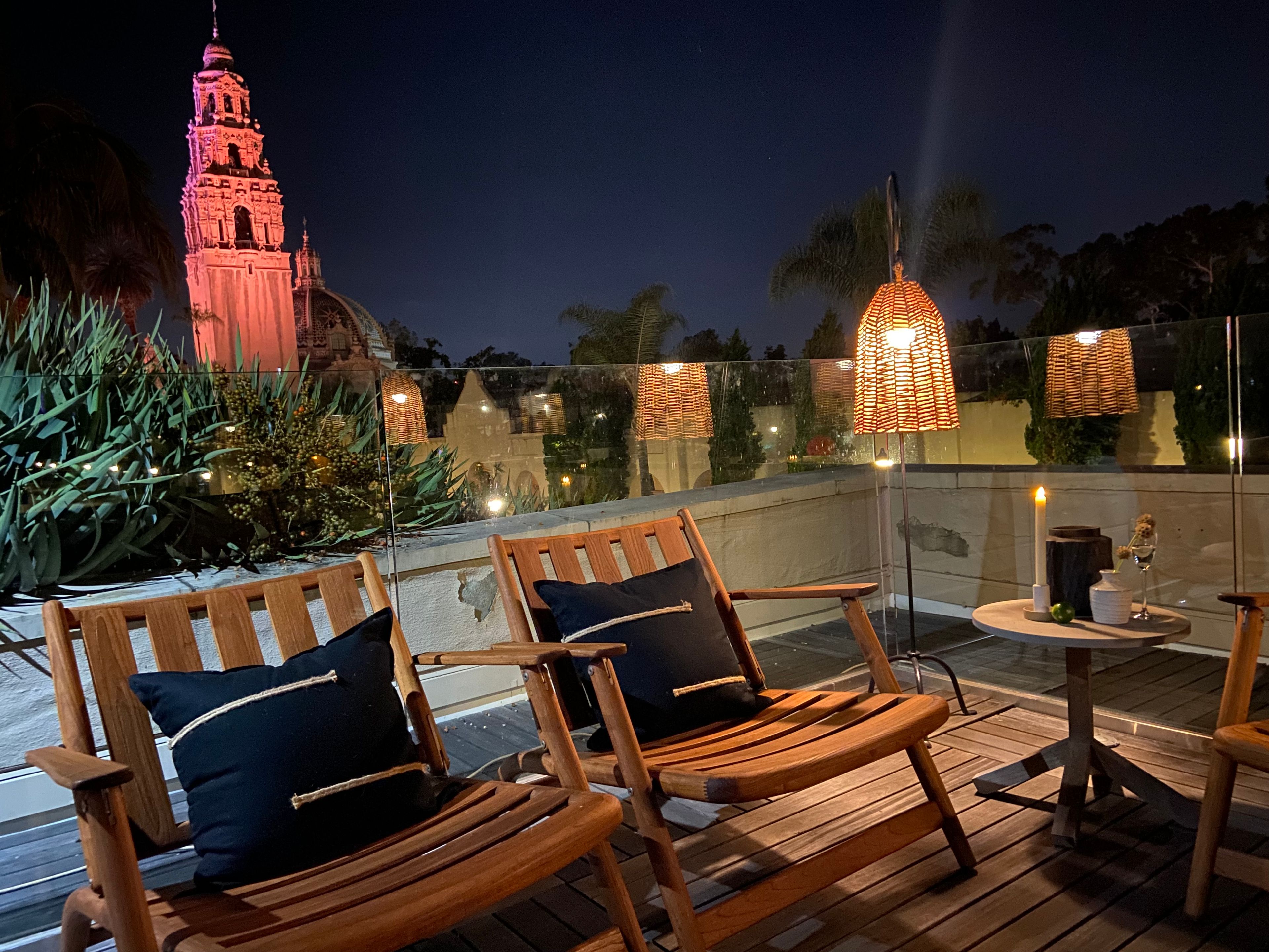 Smoyer-Dickinson Terrace, an event space at Mingei International Museum