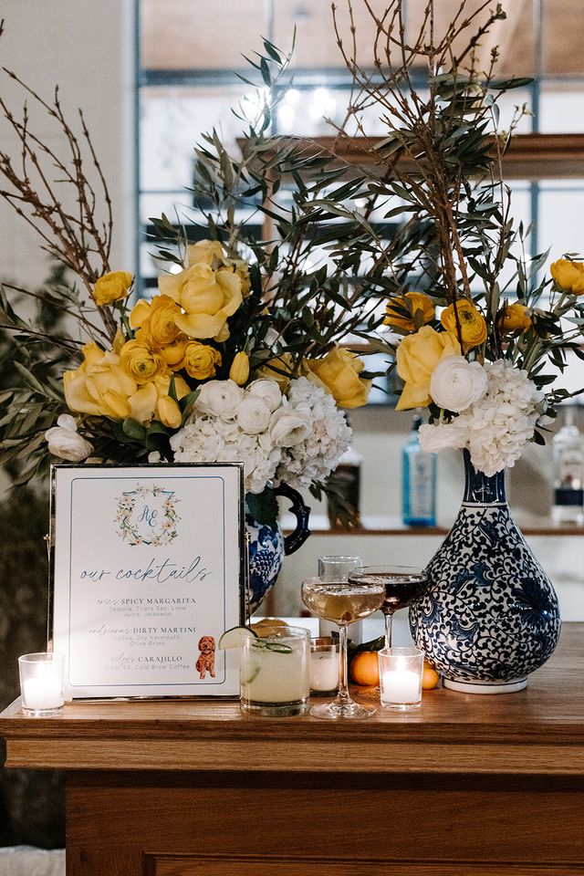 Featured photo from Celebrate This Orange County Wedding with Hanging Disco Balls, Potted Orange Trees, and Al Fresco Reception Design